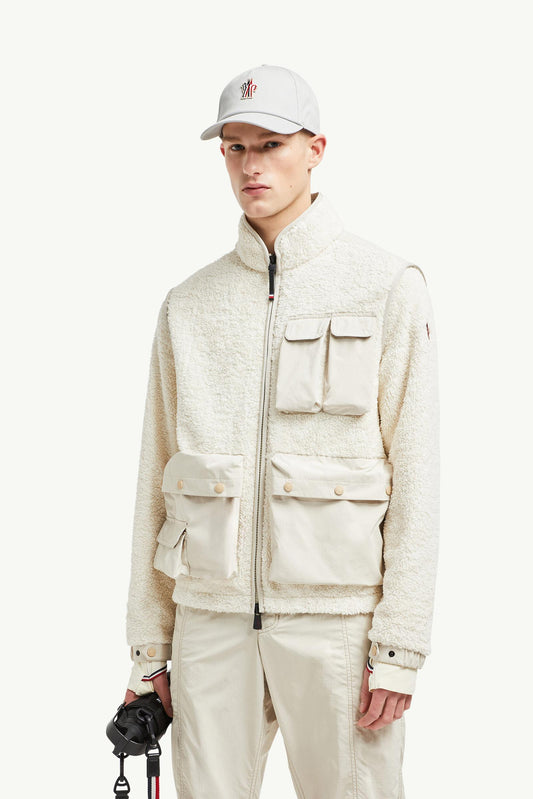 Padded Teddy Zip-Up Sweatshirt