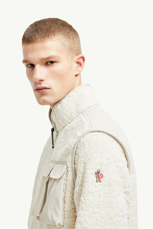 Padded Teddy Zip-Up Sweatshirt