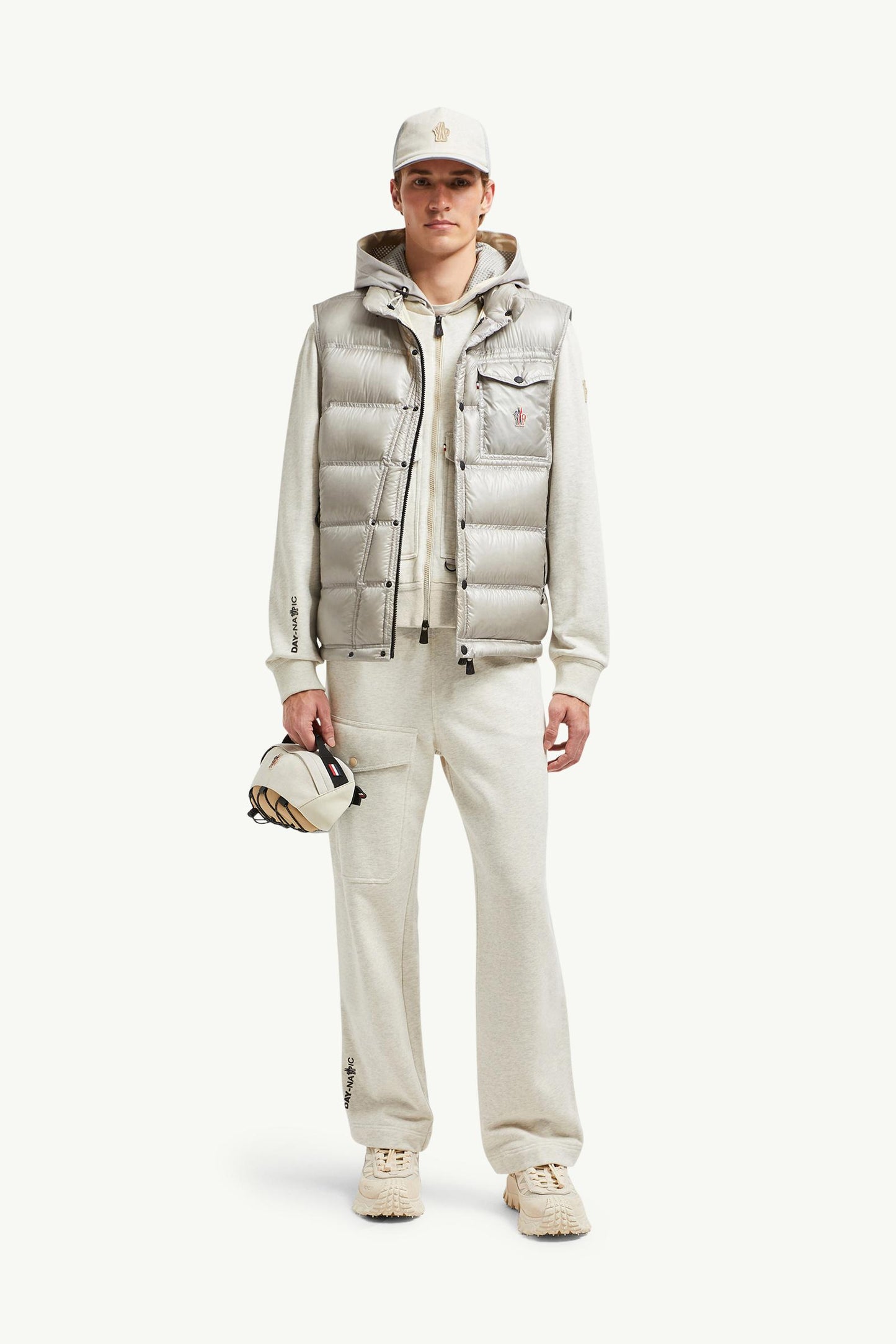 Embossed Logo Cotton Track Pants