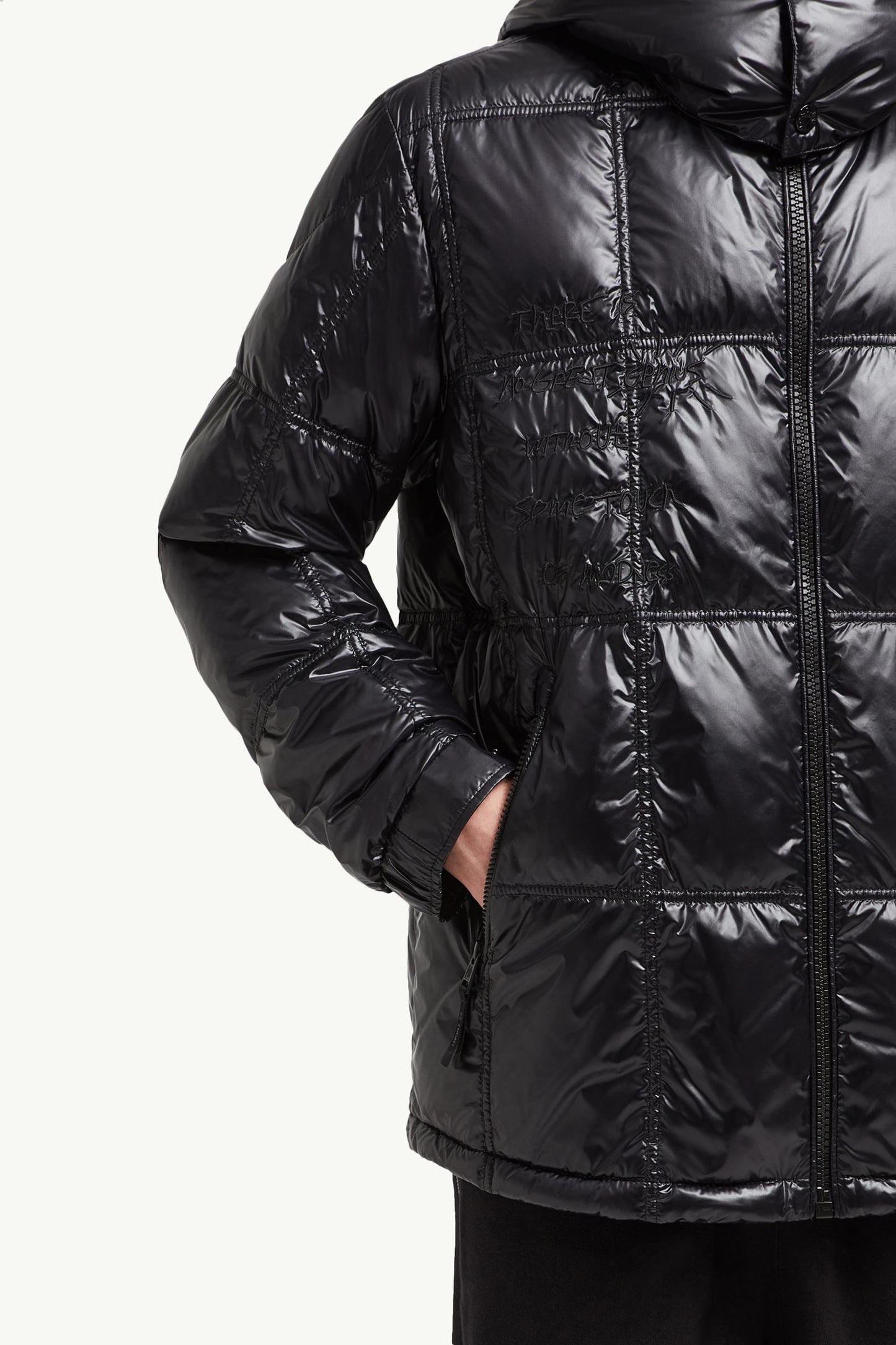 MC x FRGMT Chaka Hooded Short Down Jacket
