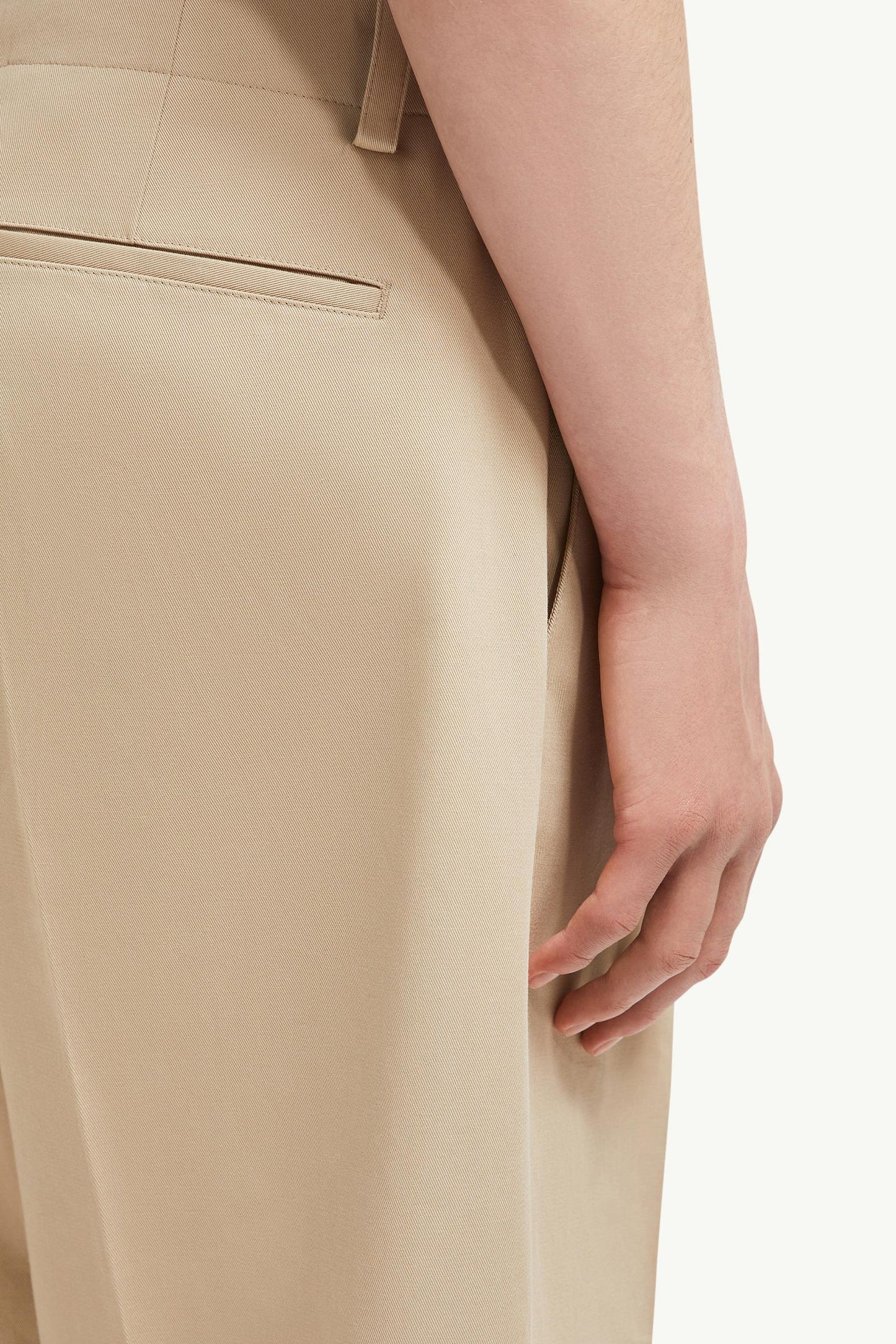 MC x FRGMT Cotton Gabardine Trousers