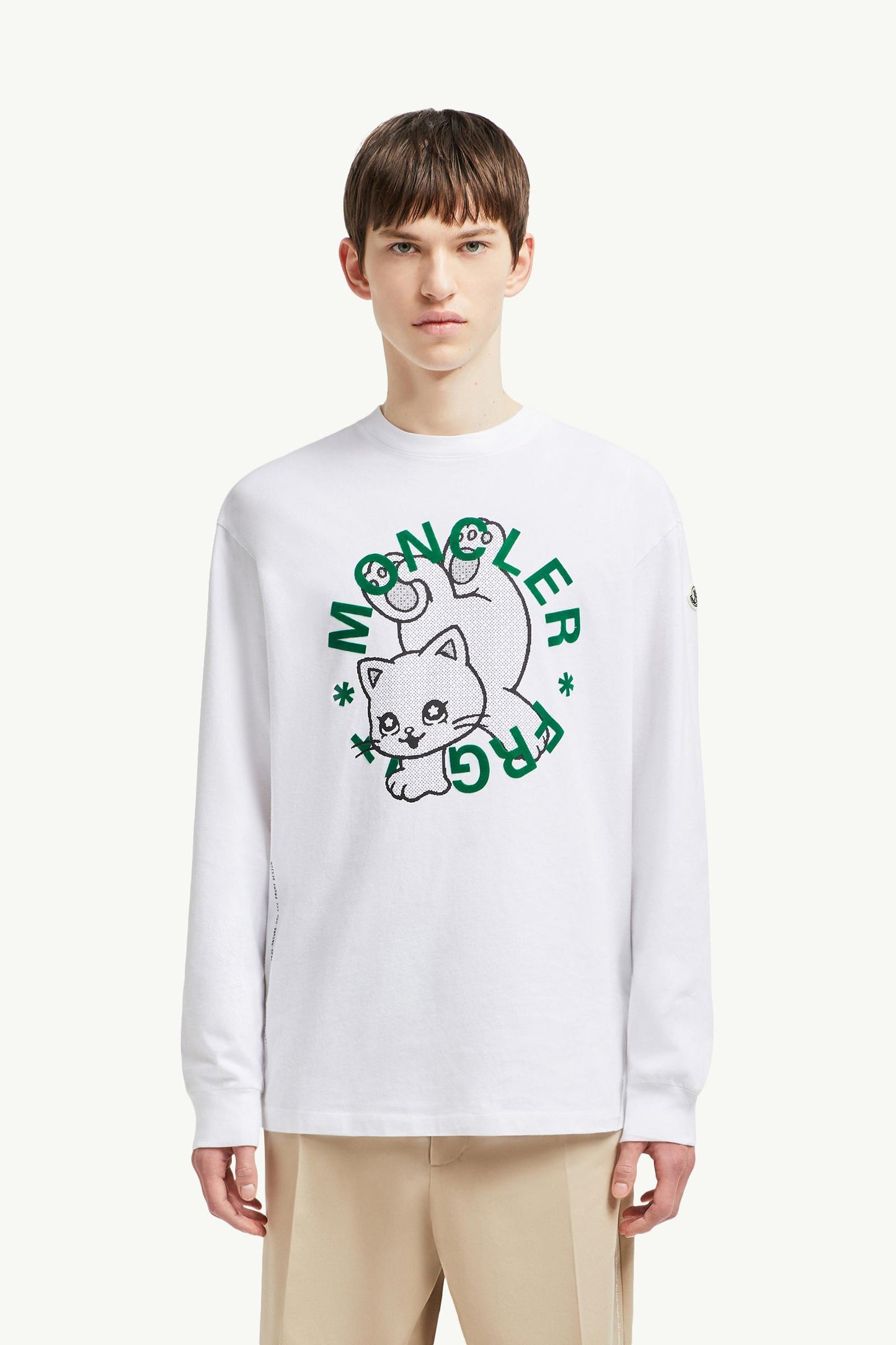 MC x FRGMT Cartoon Logo Long Sleeve T-Shirt