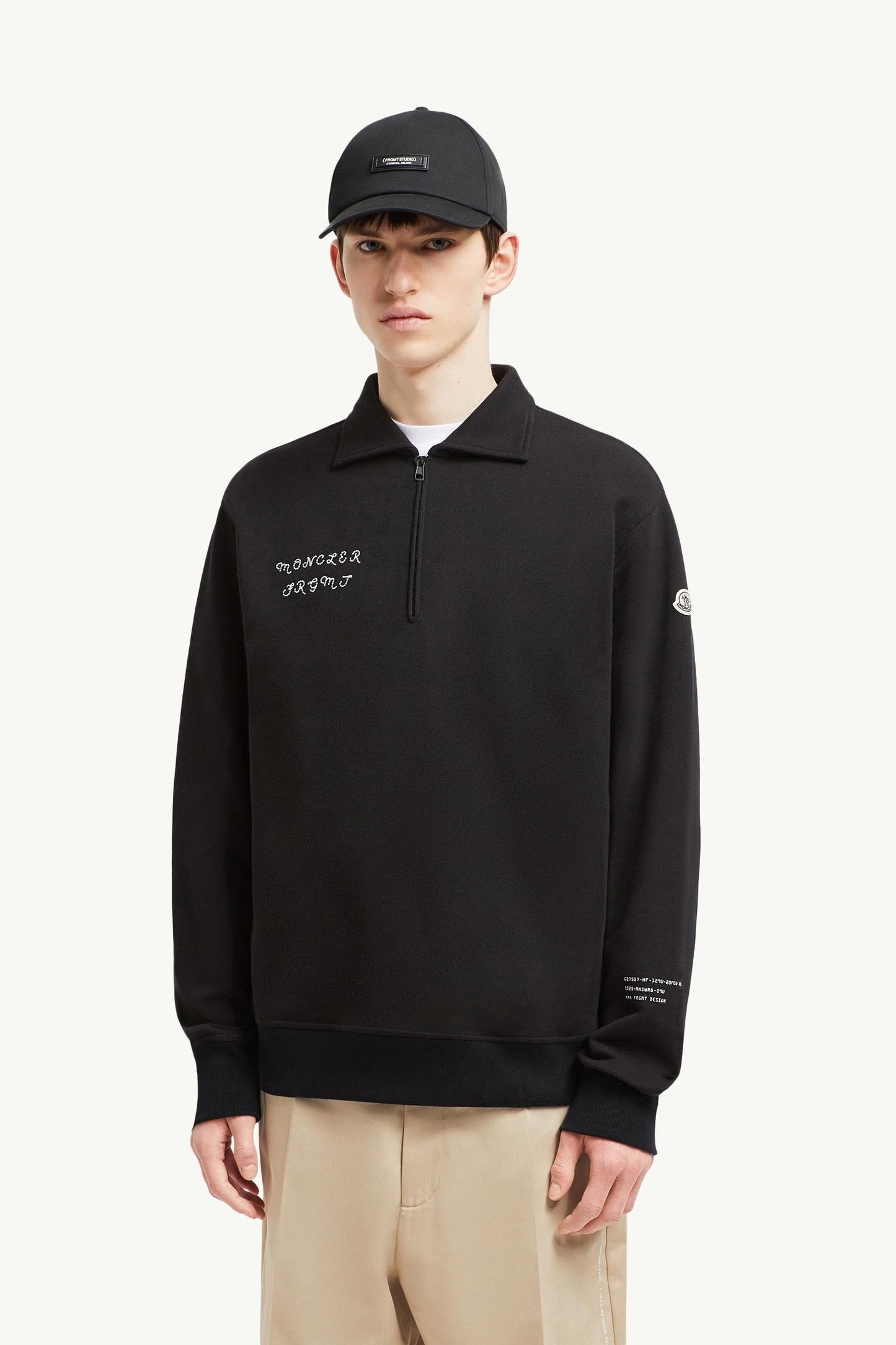 MC x FRGMT Zip-Up Cotton Sweatshirt