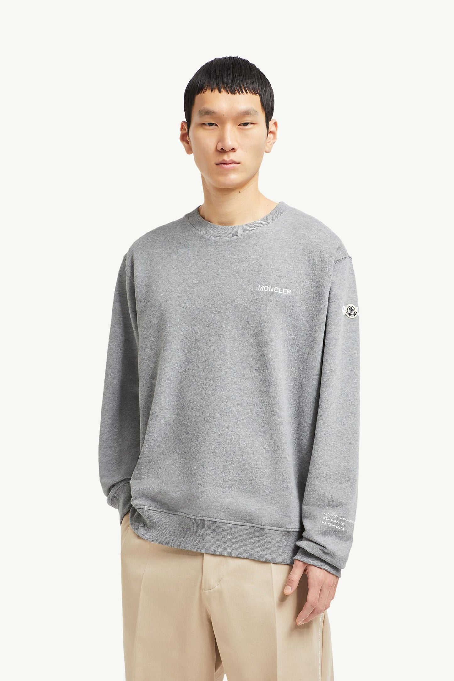 MC x FRGMT Maxi Logo Cotton Sweatshirt