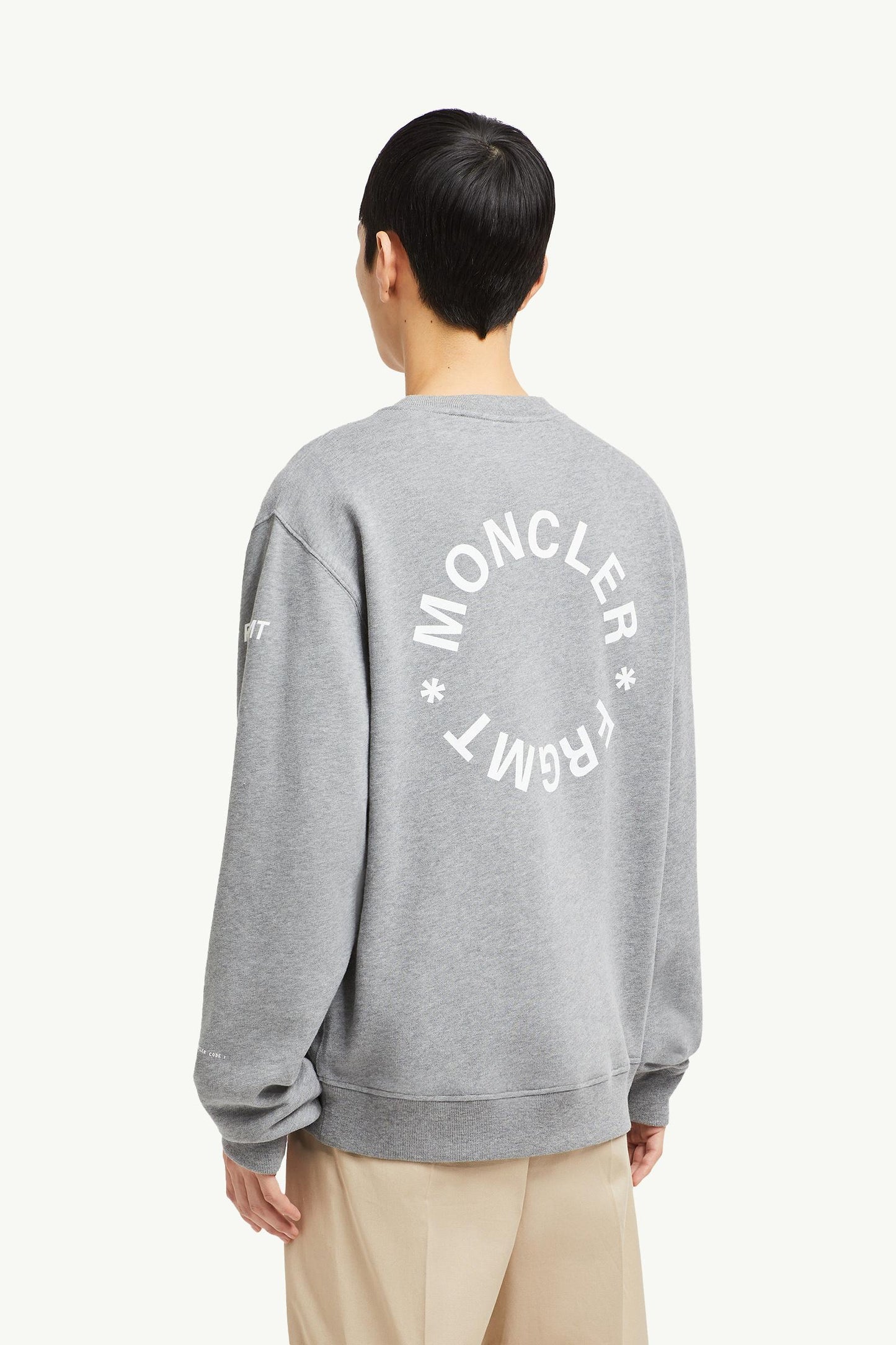 MC x FRGMT Maxi Logo Cotton Sweatshirt