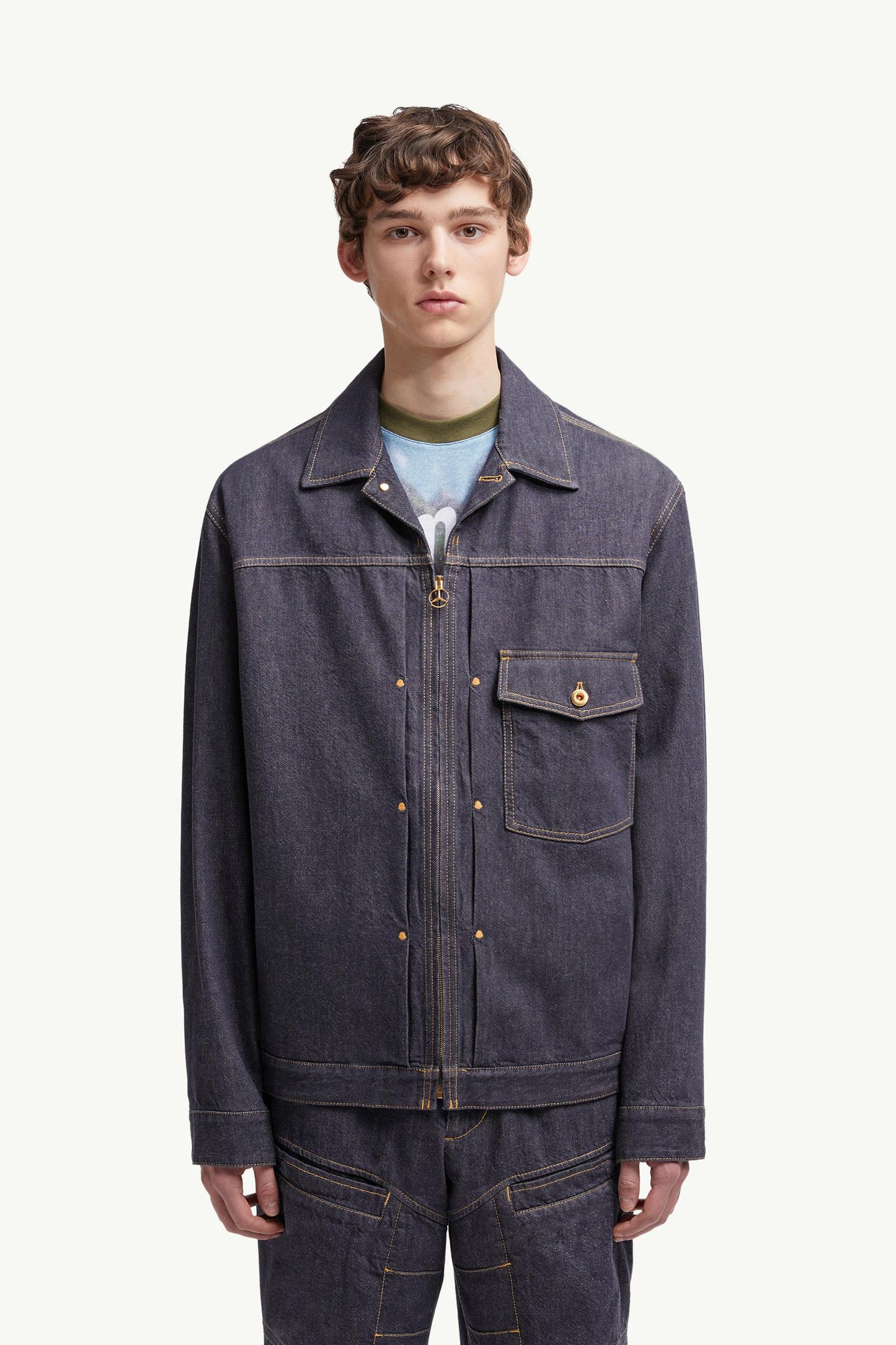 MC x Mercedes-Benz by NIGO Nepit Denim Jacket