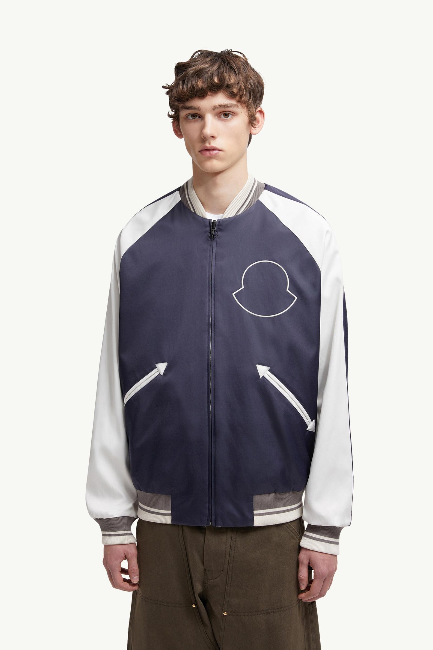 MC x Mercedes-Benz by NIGO Satet Reversible Satin Bomber