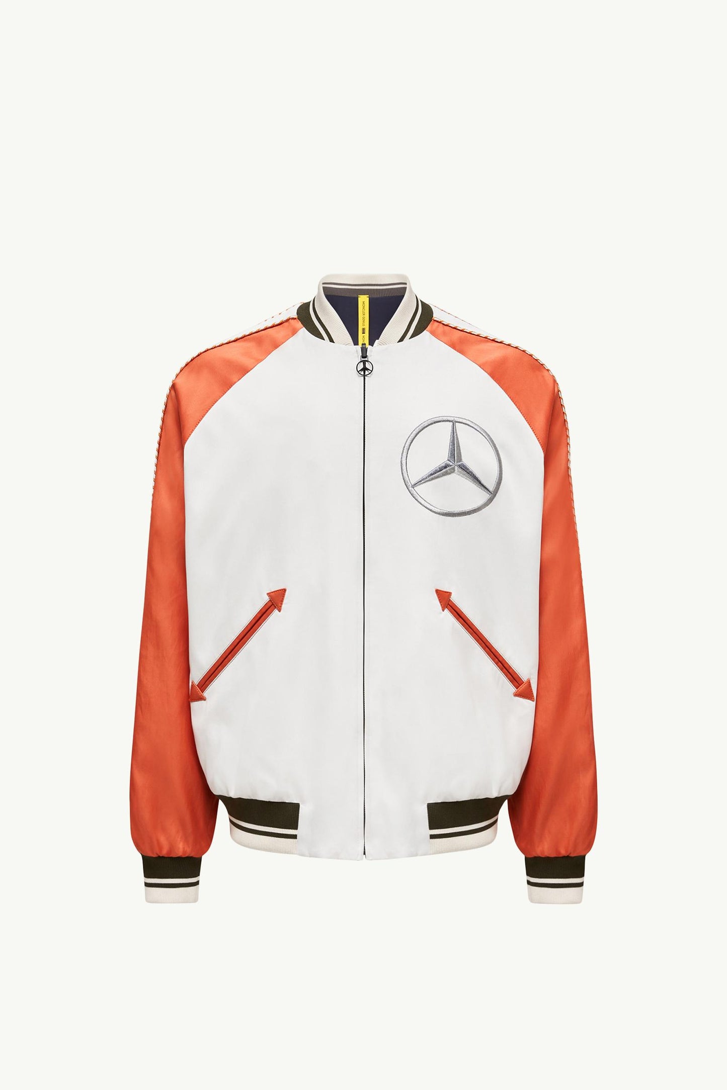 MC x Mercedes-Benz by NIGO Satet Reversible Satin Bomber