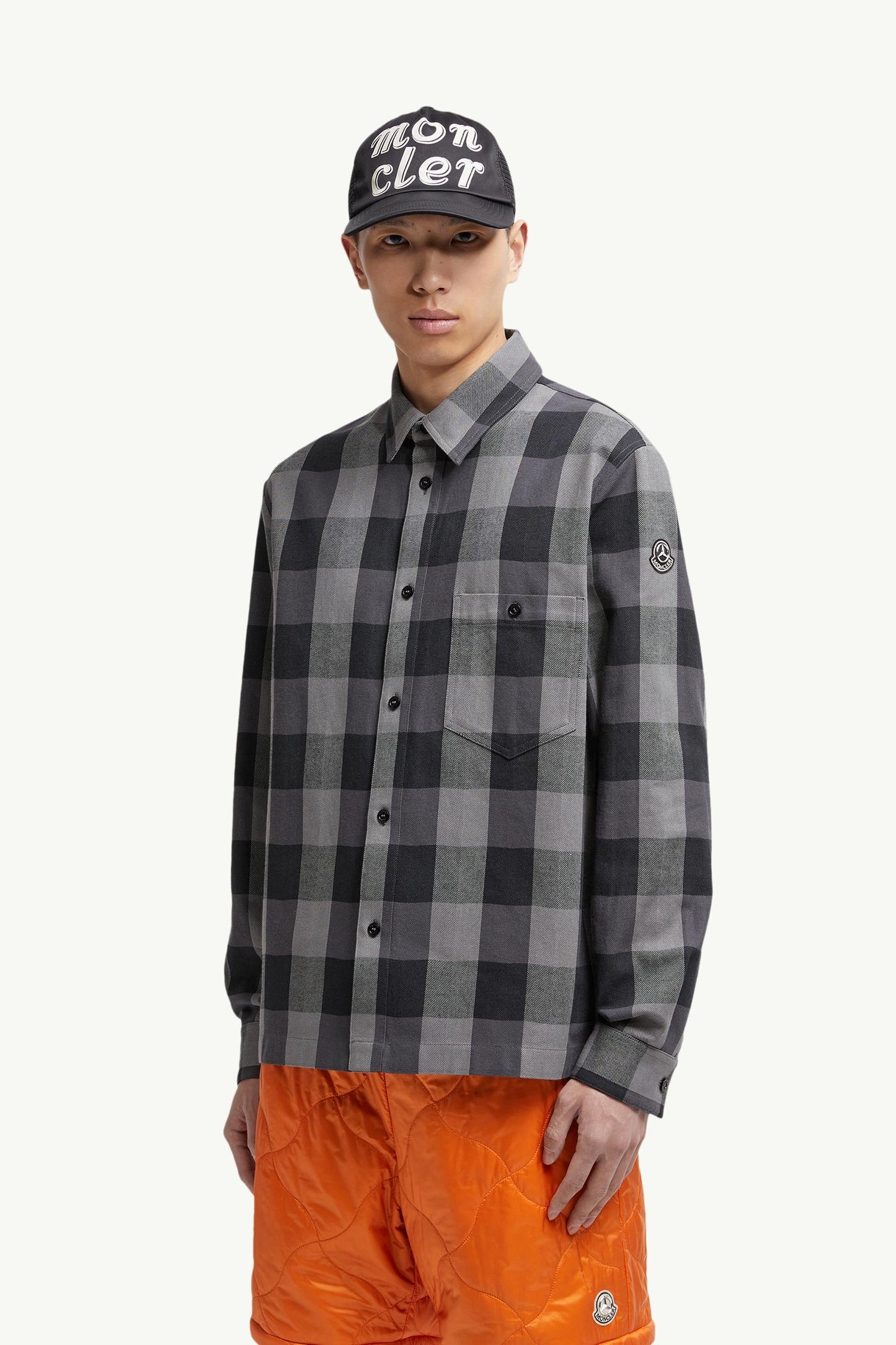 MC x Mercedes-Benz by NIGO Plaid Cotton Shirt