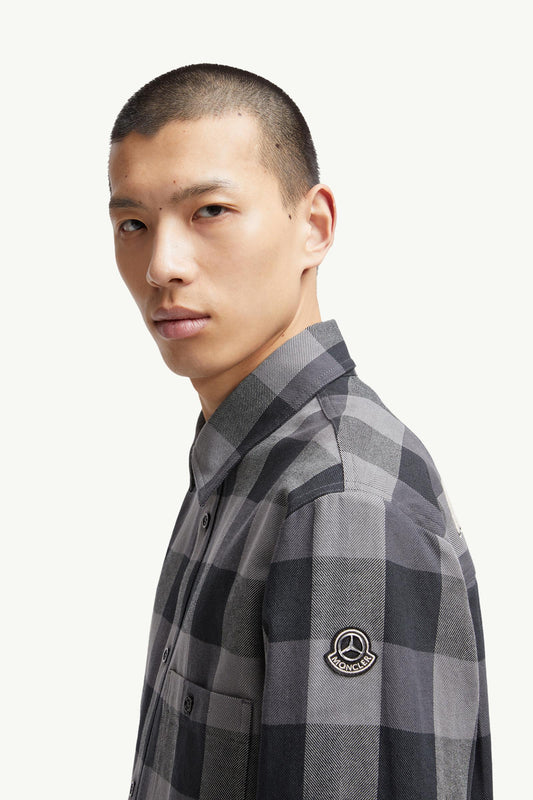 MC x Mercedes-Benz by NIGO Plaid Cotton Shirt