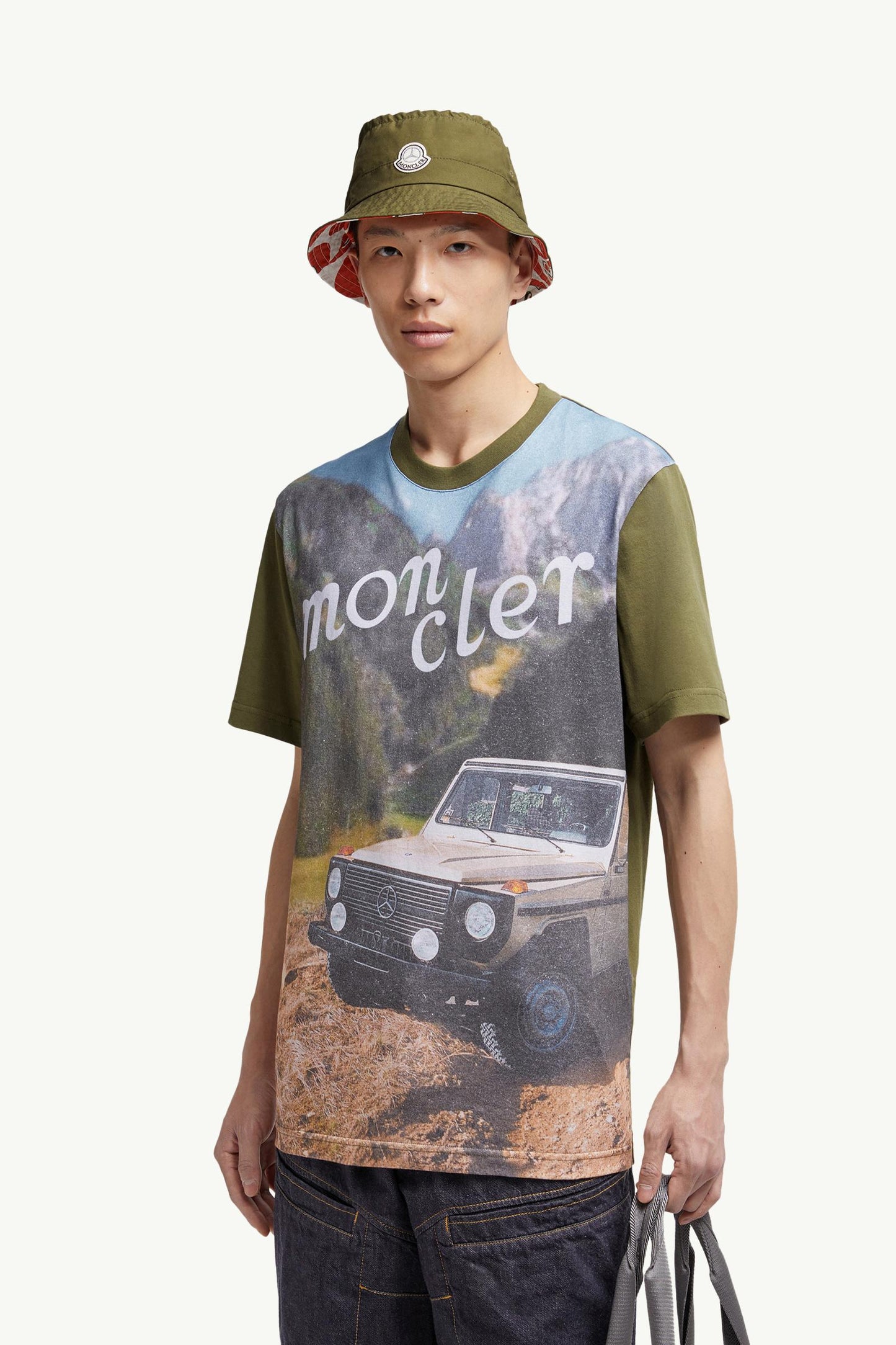 MC x Mercedes-Benz by NIGO Printed Cotton T-Shirt