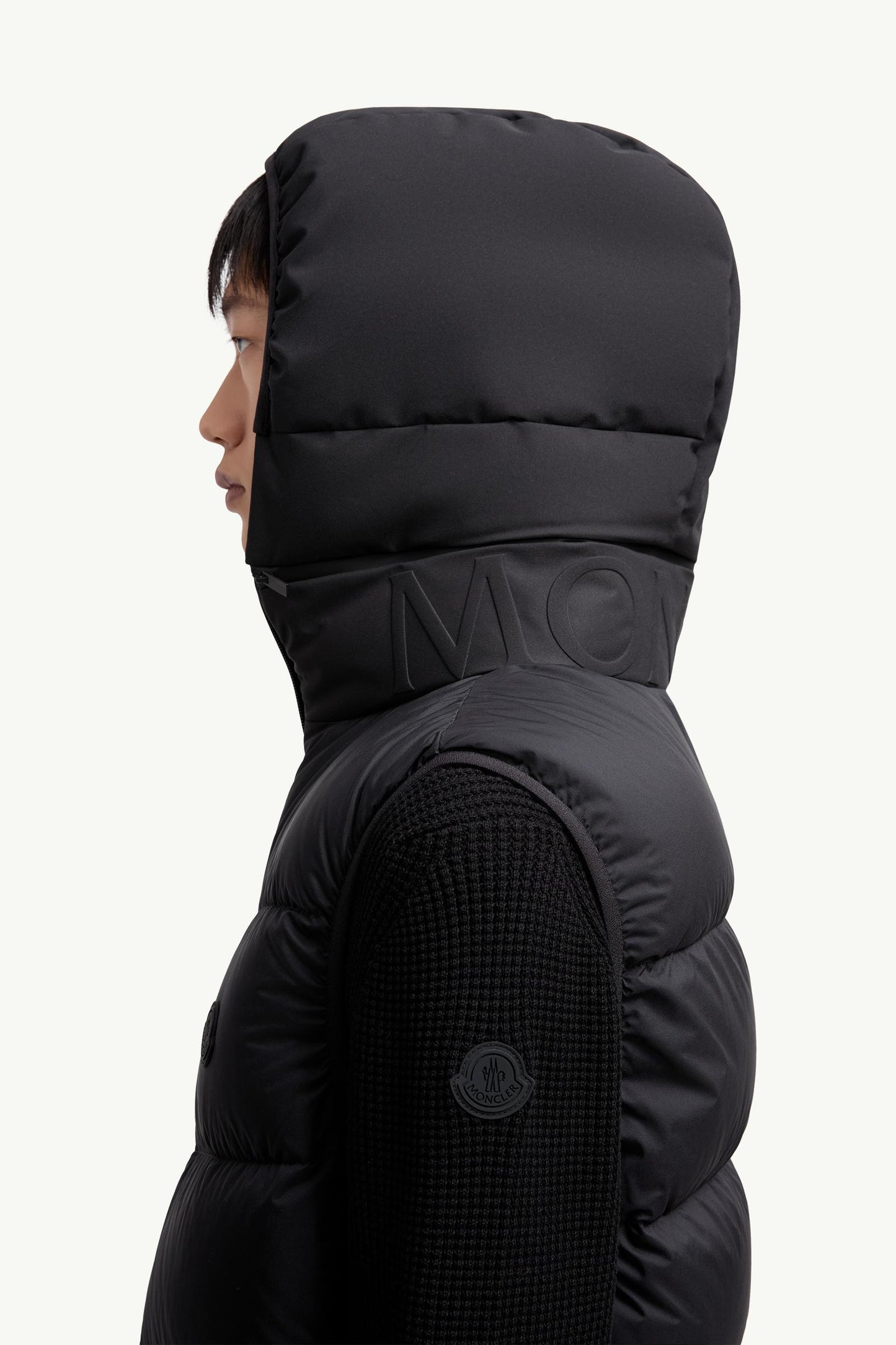 Guersac Diagonal-Quilted Hooded Down Gilet