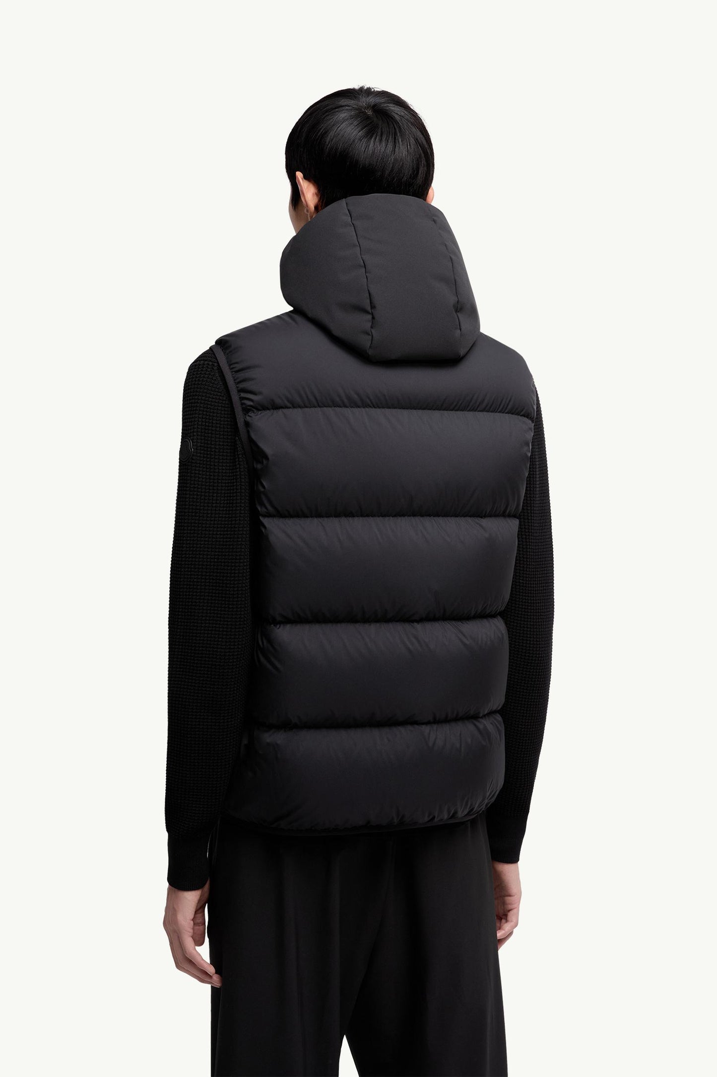 Guersac Diagonal-Quilted Hooded Down Gilet