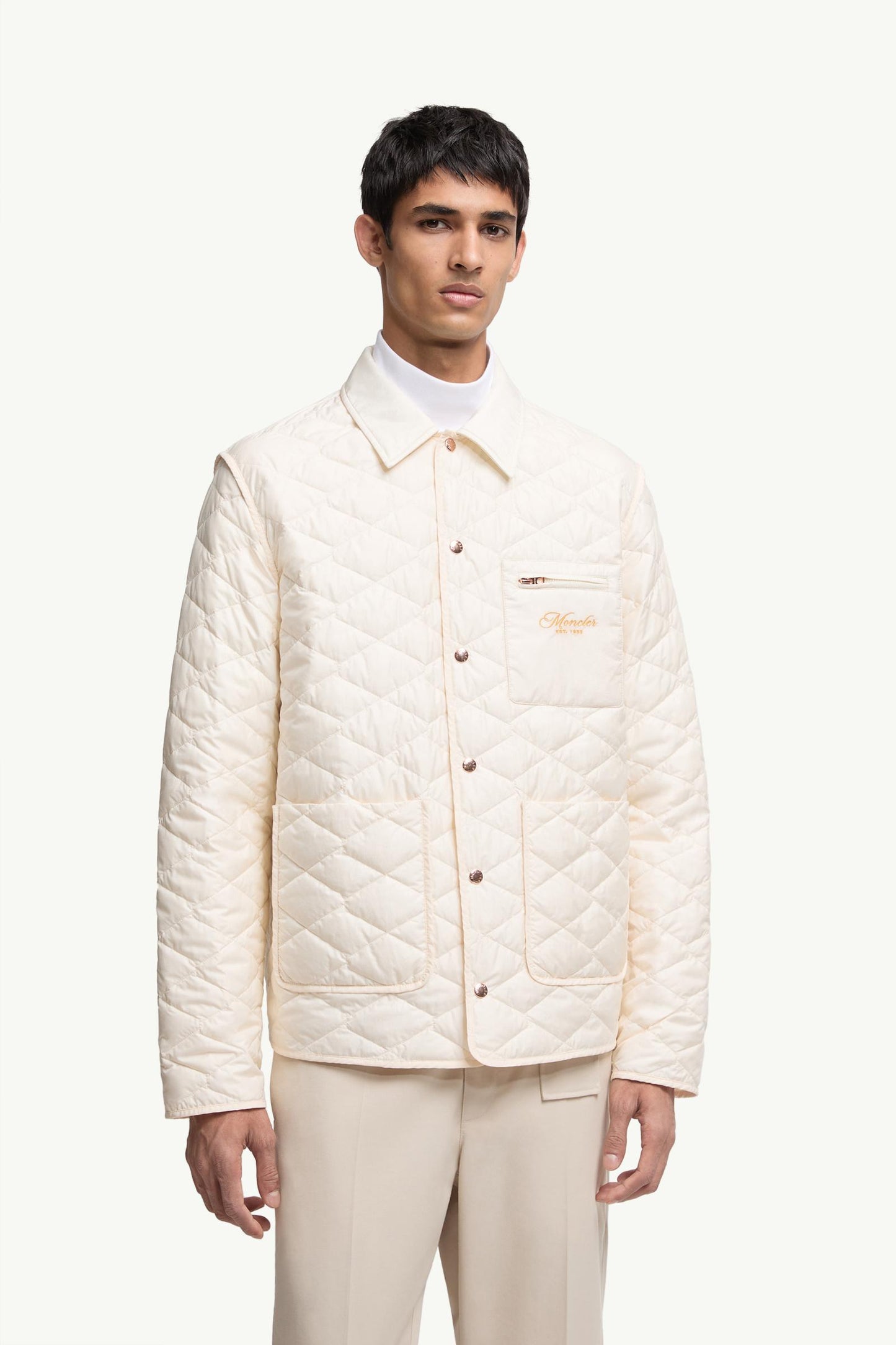 Kastos Diamond-Quilted Down Shirt Jacket