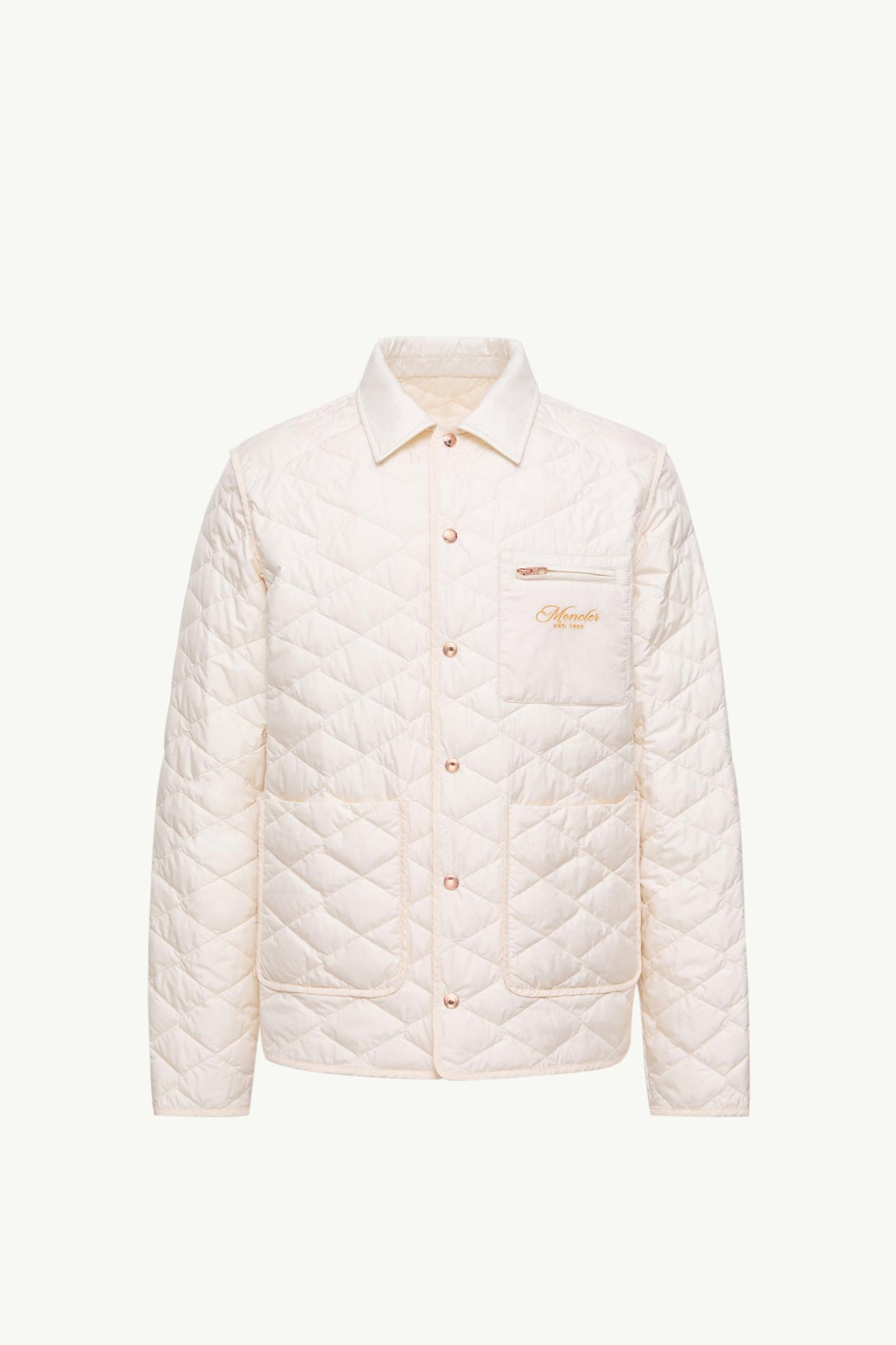 Kastos Diamond-Quilted Down Shirt Jacket