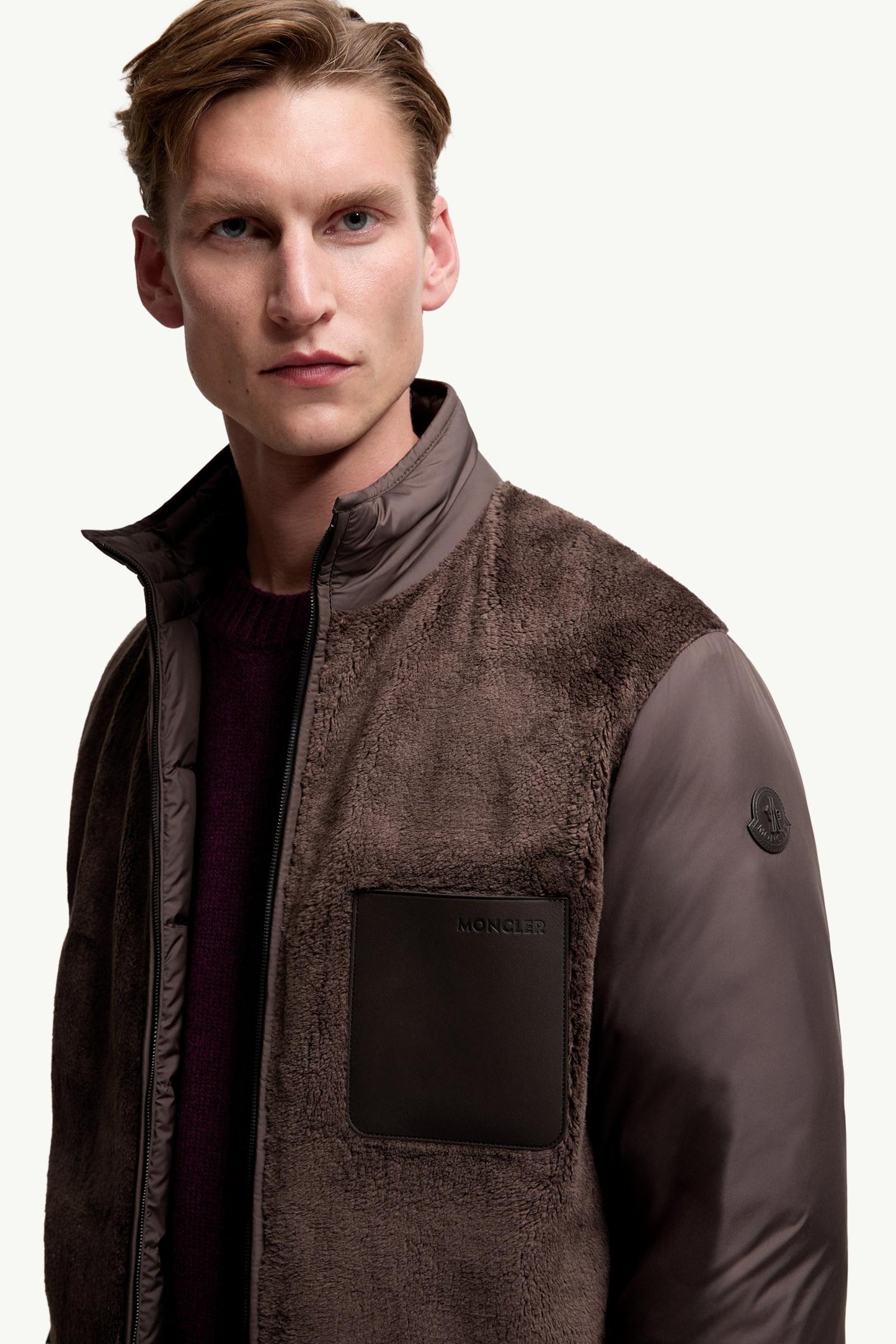 Livra Reversible Teddy Short Down Jacket