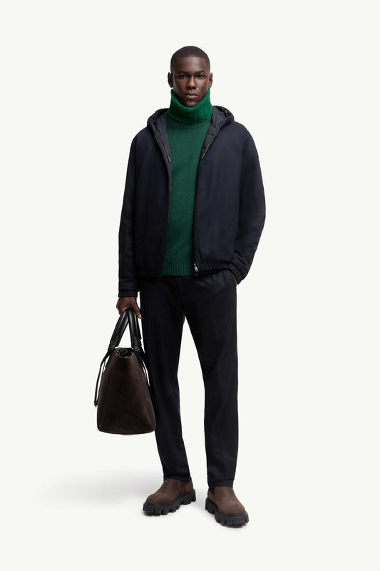 Guerande Reversible Hooded Short Down Jacket