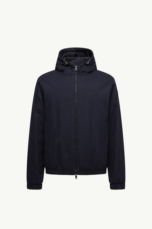 Guerande Reversible Hooded Short Down Jacket