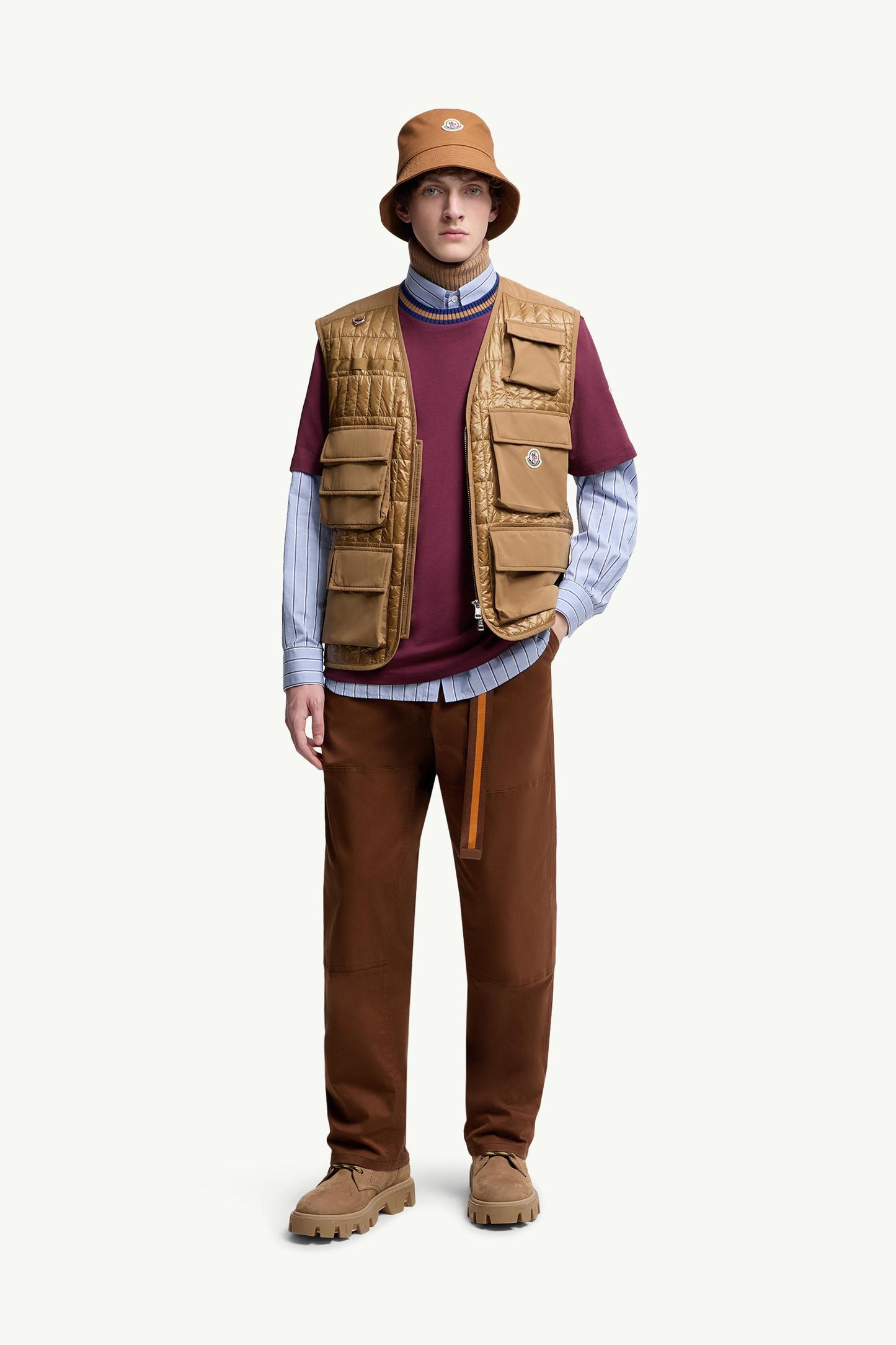 Ytise Vertical-Quilted Padded Gilet