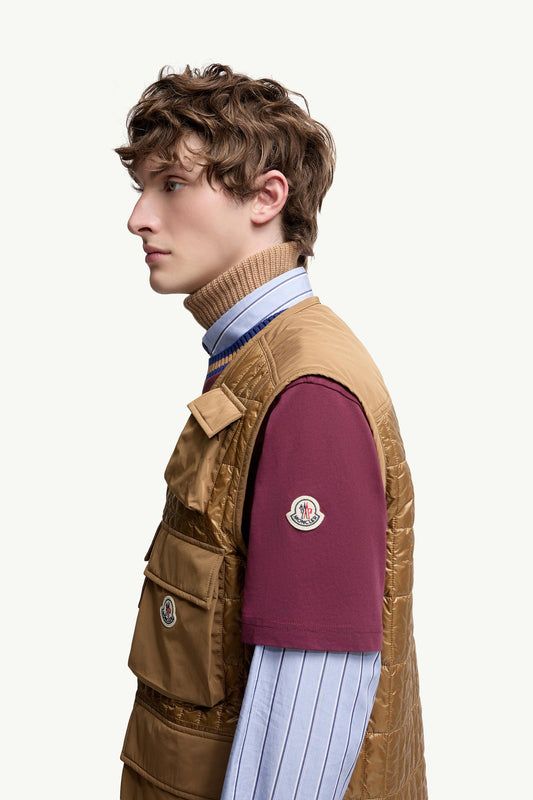 Ytise Vertical-Quilted Padded Gilet