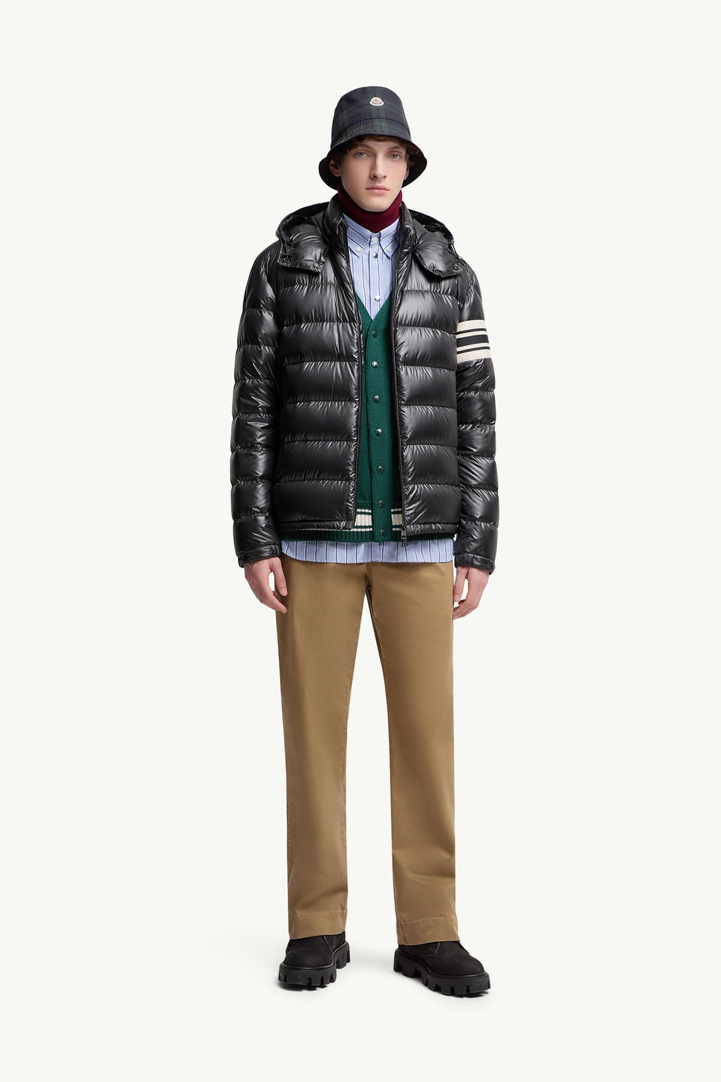 Landre Hooded Short Down Jacket