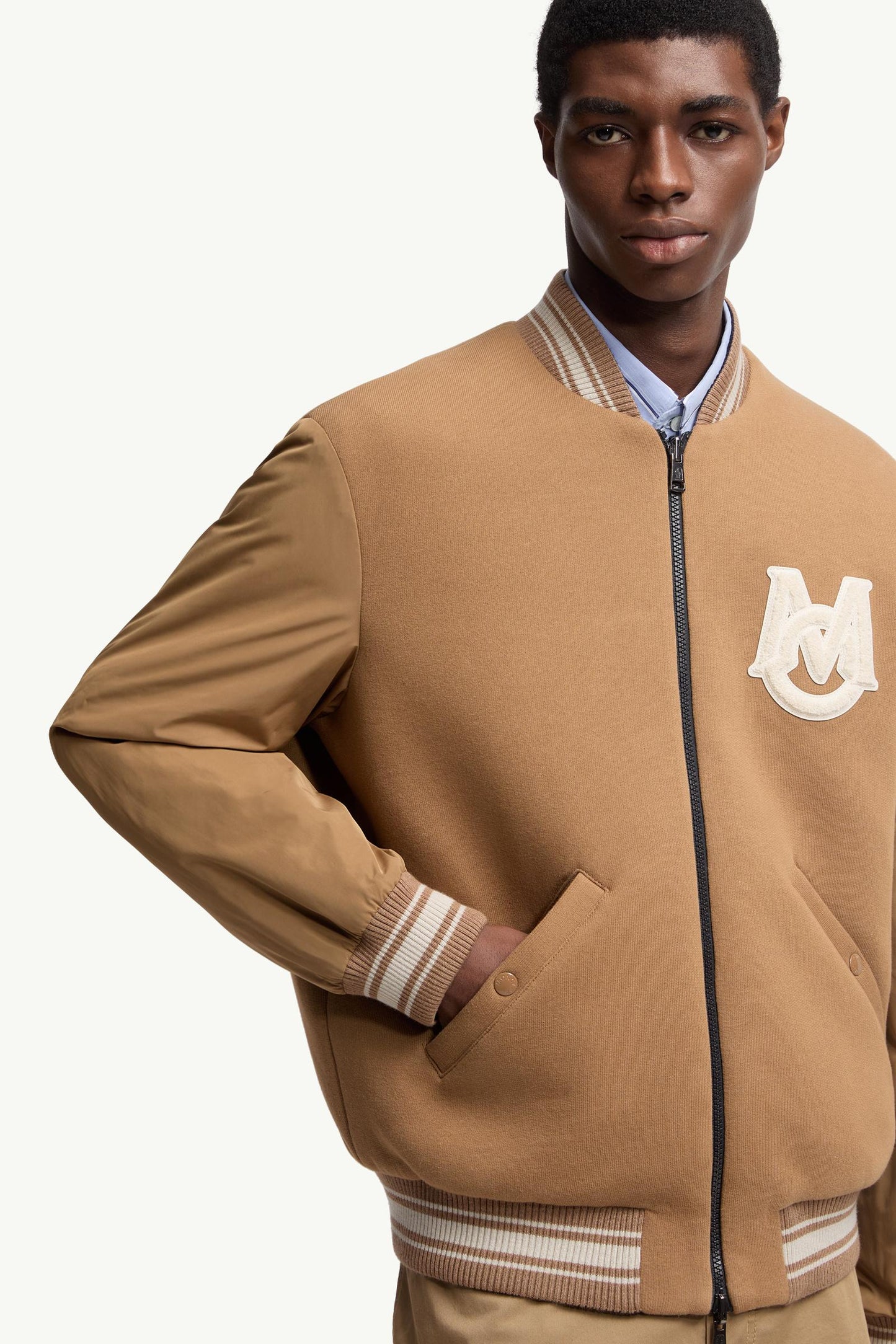 Vennes Reversible Down Bomber Jacket