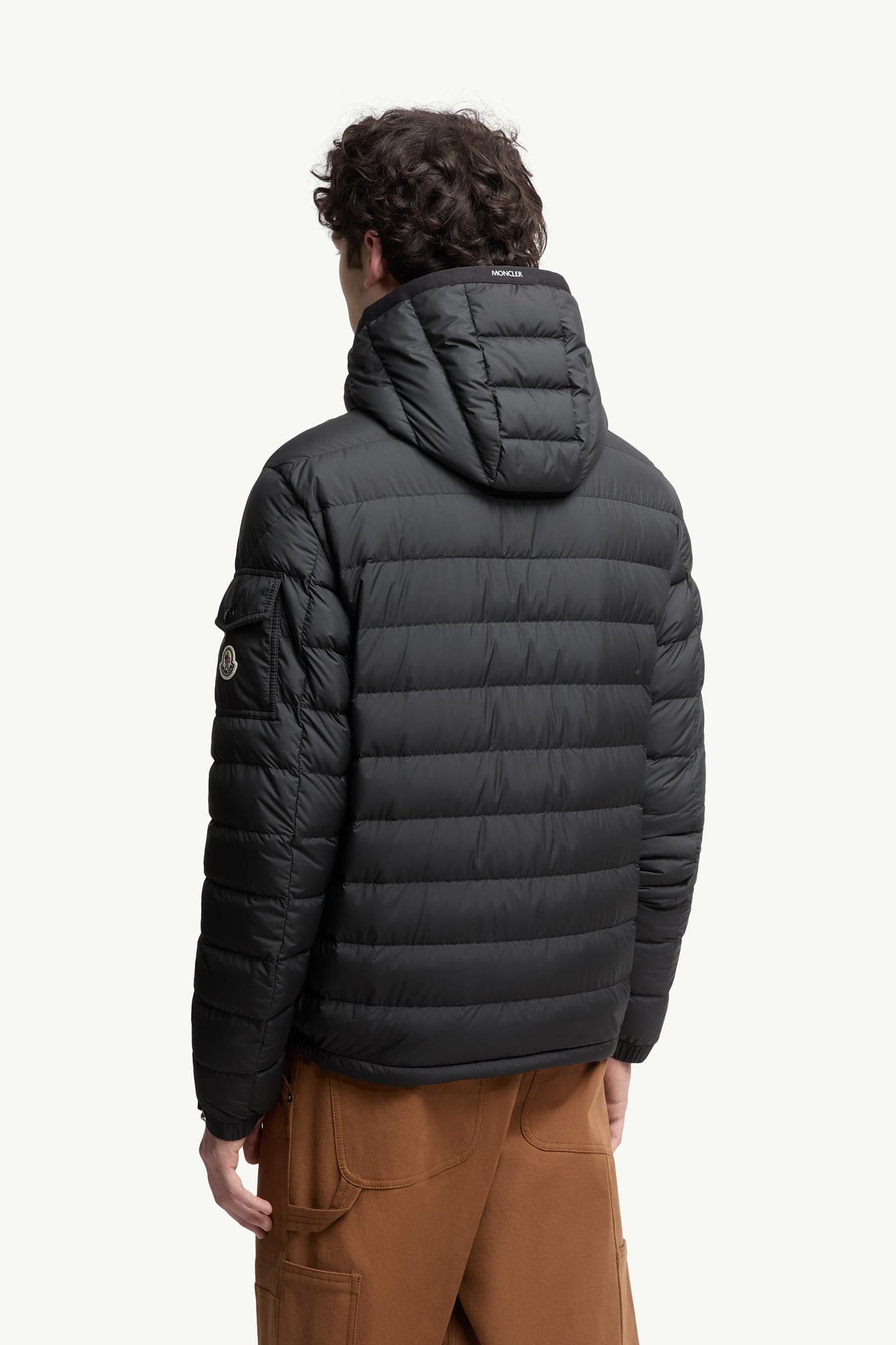 Galion Hooded Short Down Jacket