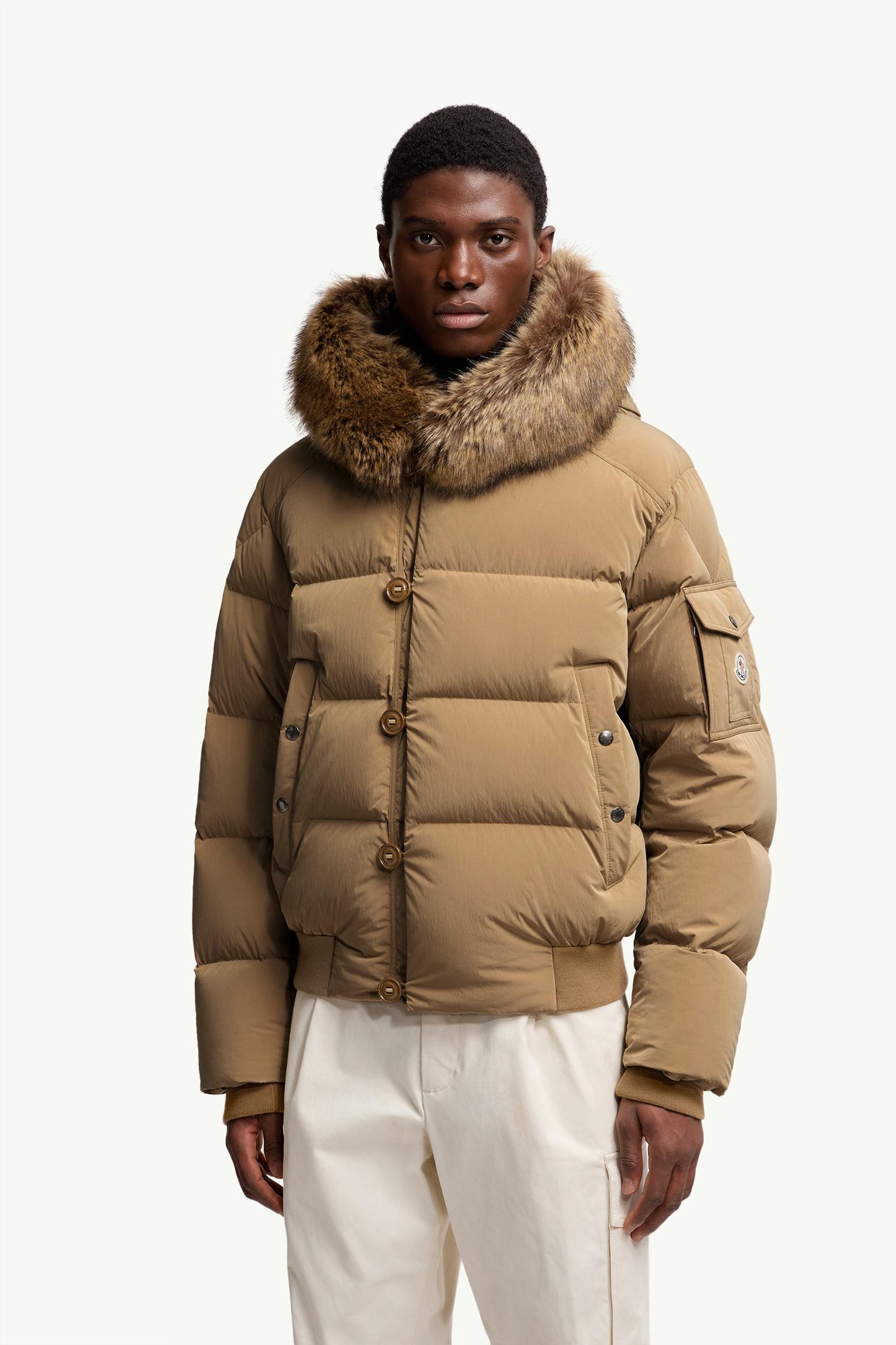 Luynes Hooded Short Down Jacket