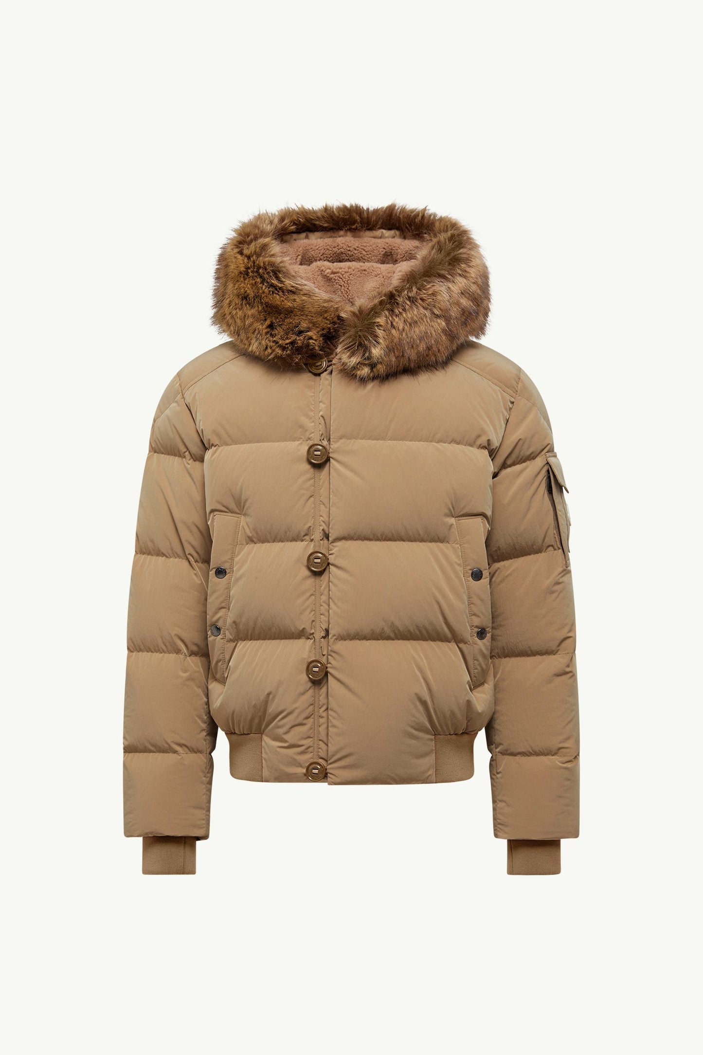 Luynes Hooded Short Down Jacket