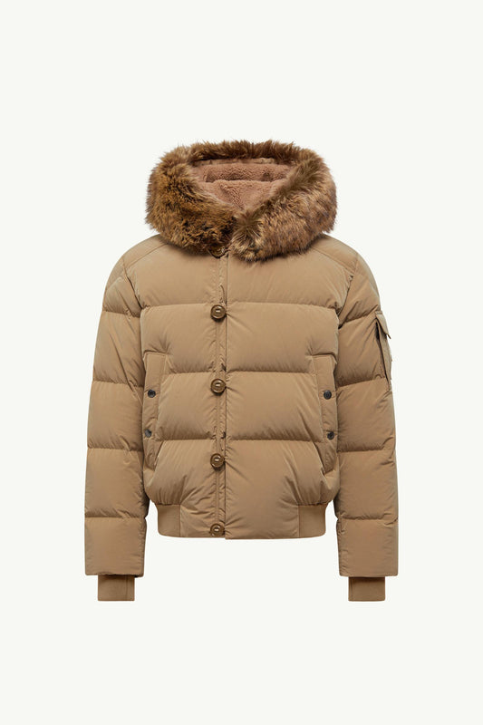 Luynes Hooded Short Down Jacket