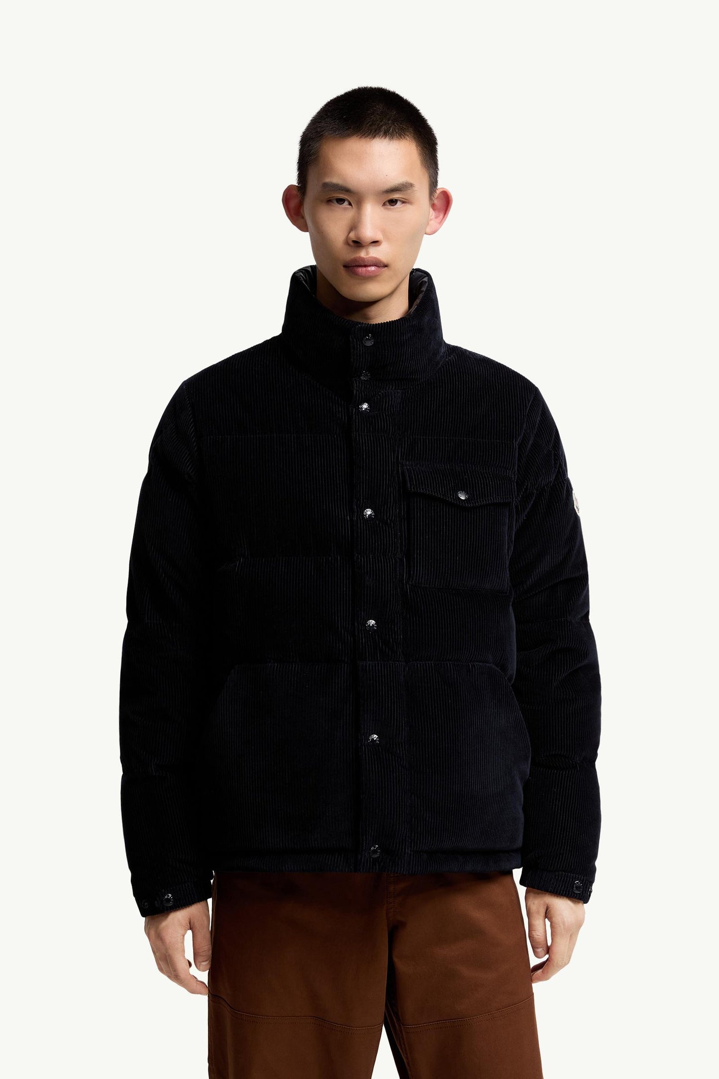 Serrant Corduroy Short Down Jacket