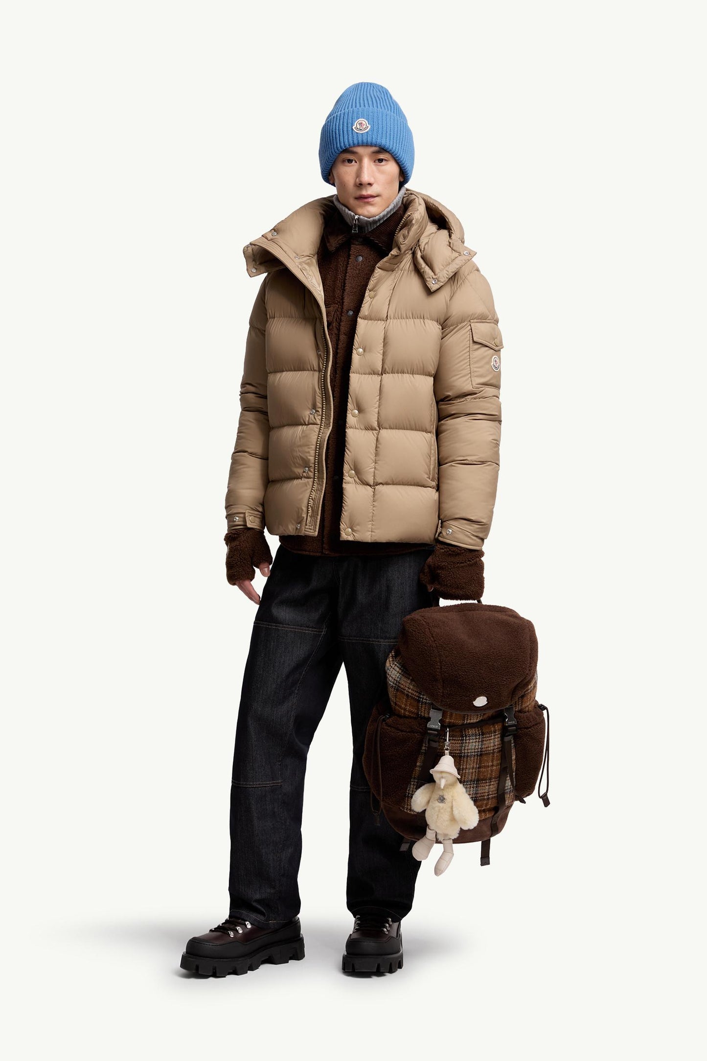 MC Maya 70 Hooded Short Down Jacket