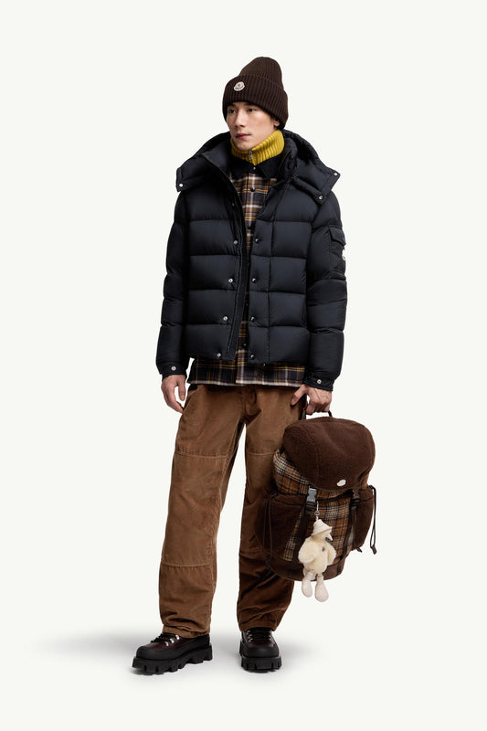 MC Maya 70 Hooded Short Down Jacket