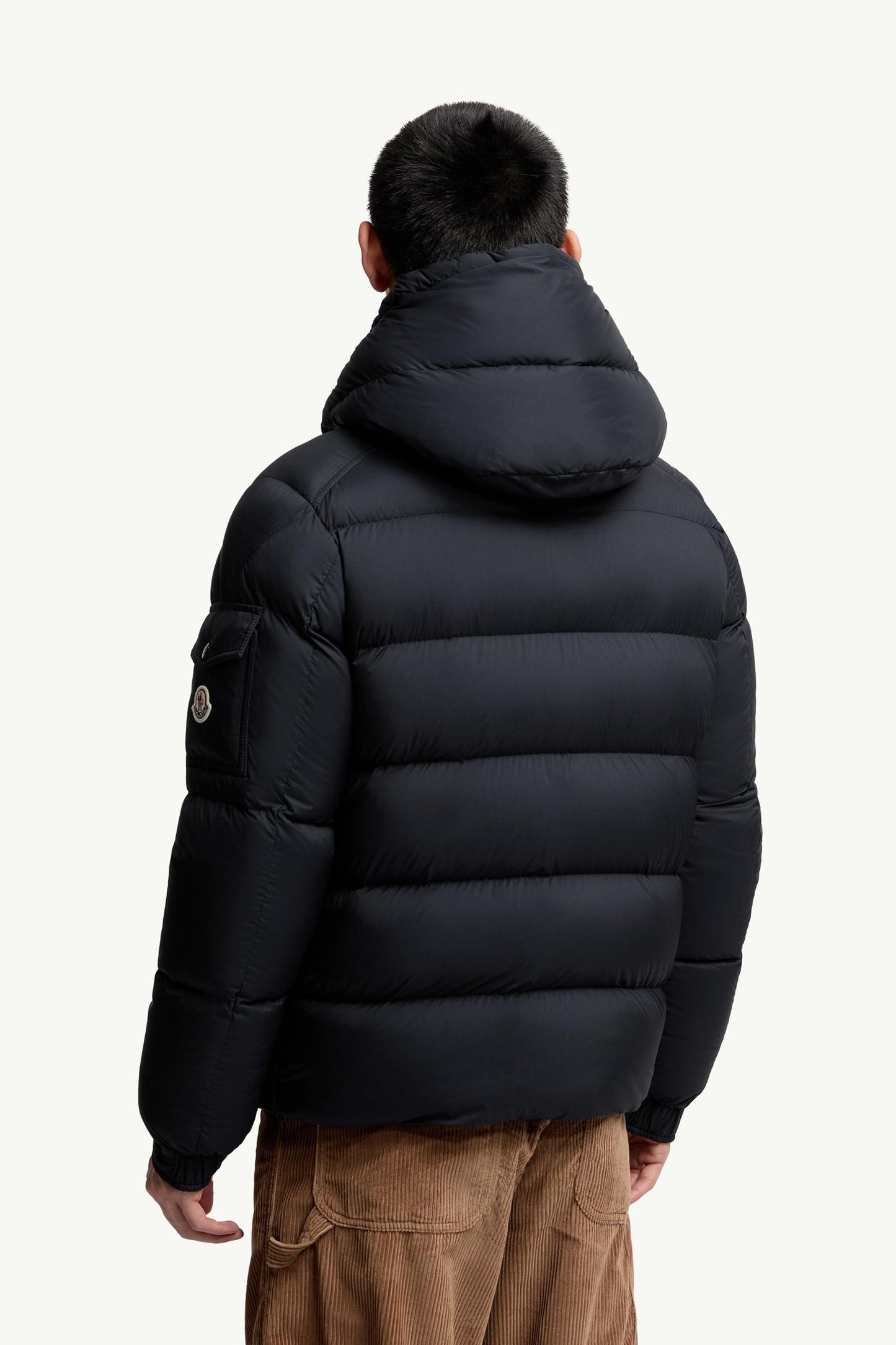 MC Maya 70 Hooded Short Down Jacket