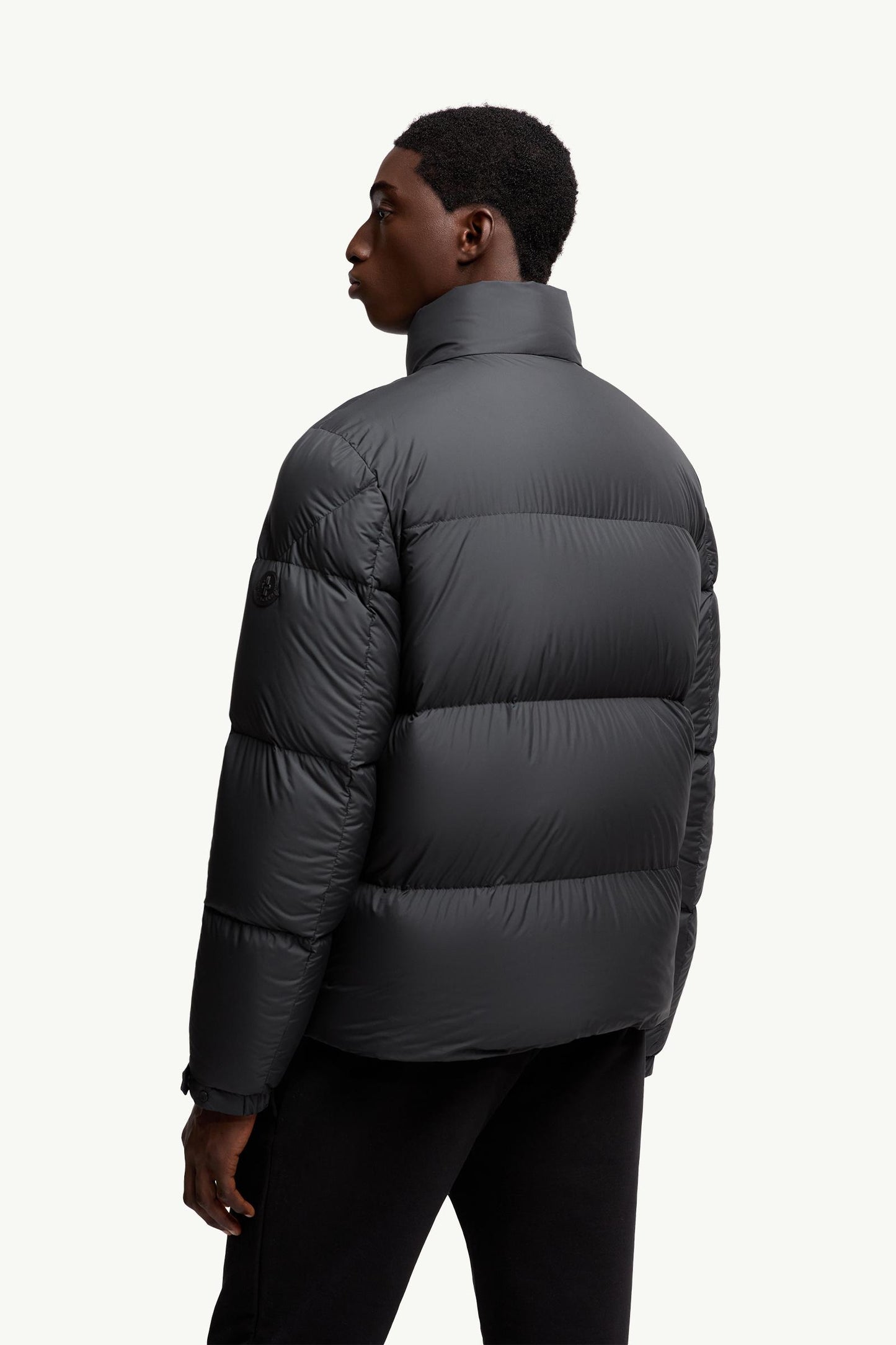 Chinon Square-Quilted Short Down Jacket