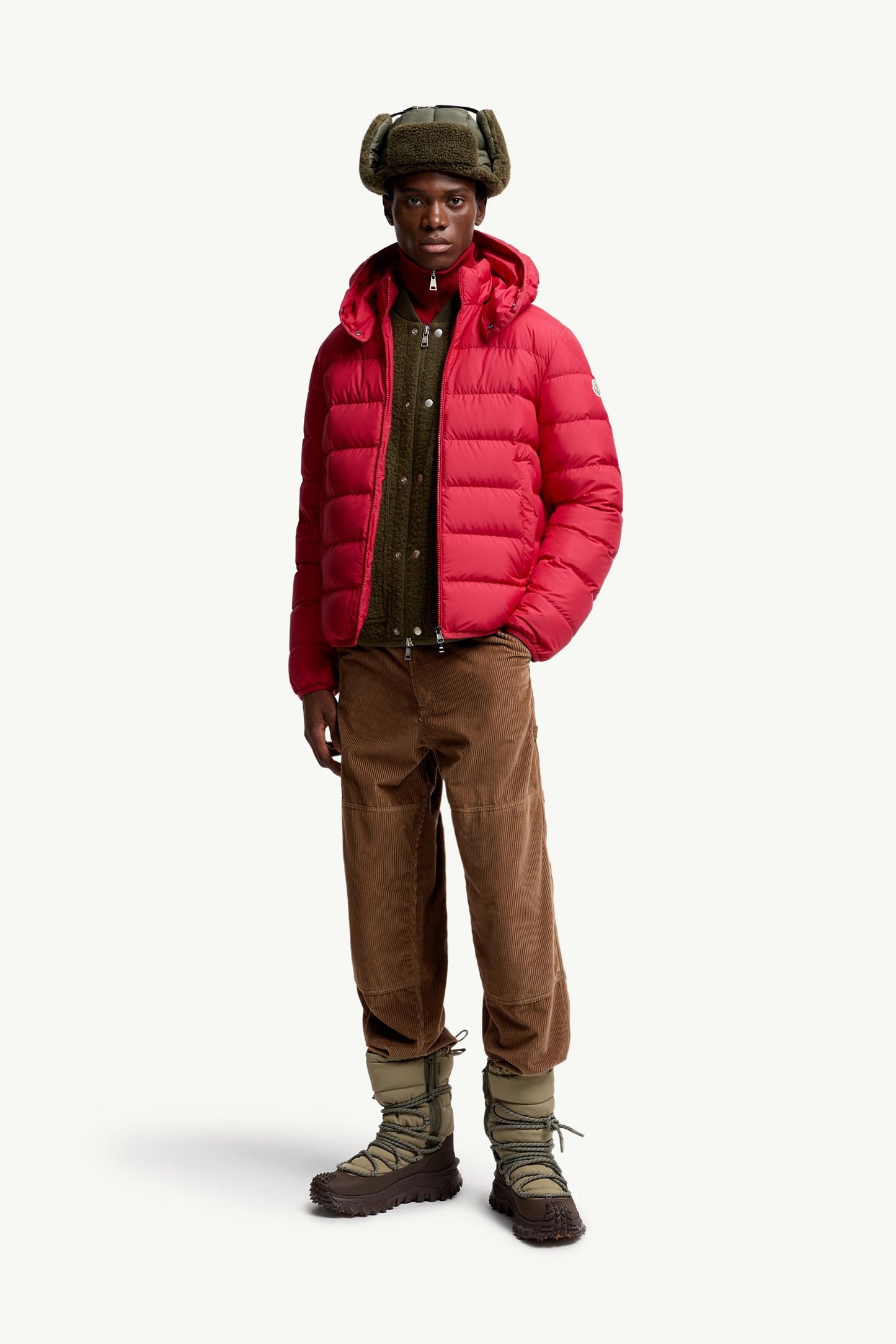 Montbrocq Hooded Short Down Jacket