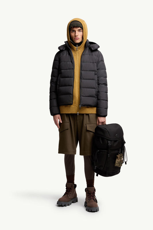 Montbrocq Hooded Short Down Jacket