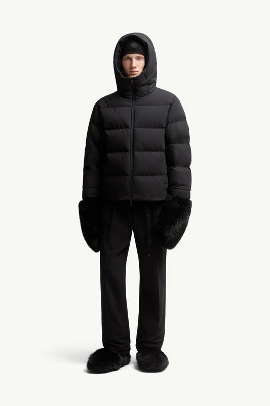 Languedoc Hooded Short Down Jacket
