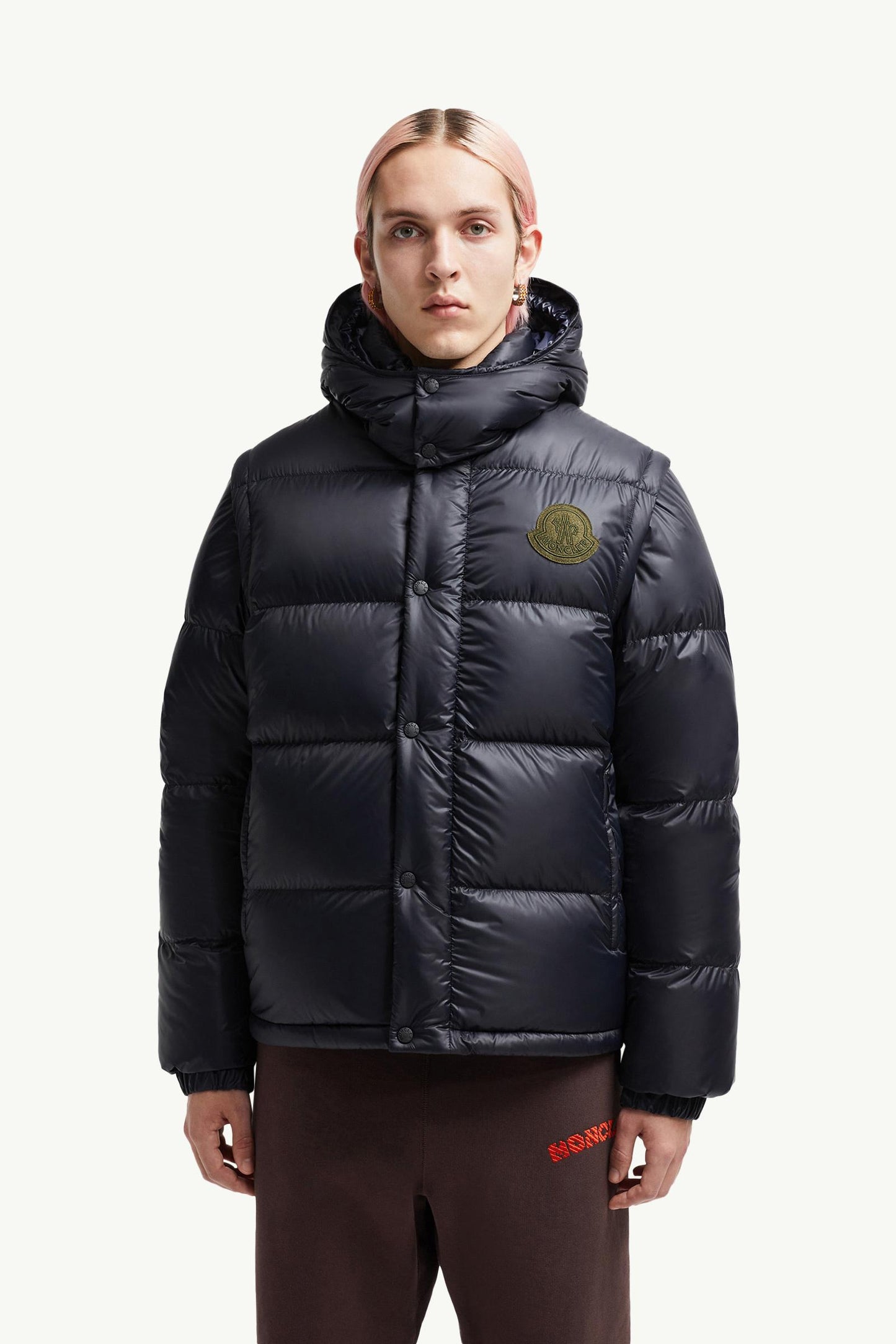 Cyclone 2-in-1 Hooded Short Down Jacket