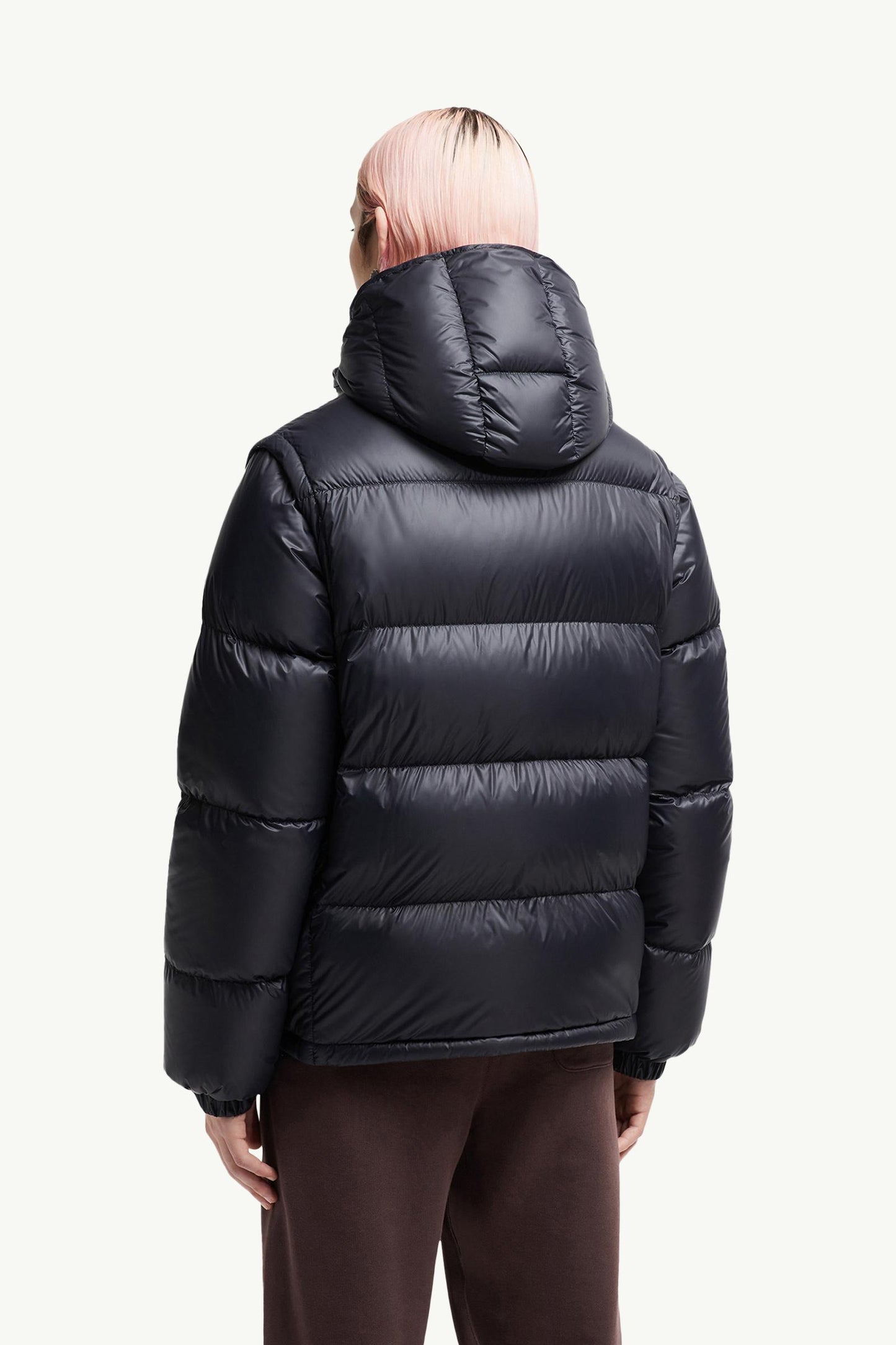 Cyclone 2-in-1 Hooded Short Down Jacket