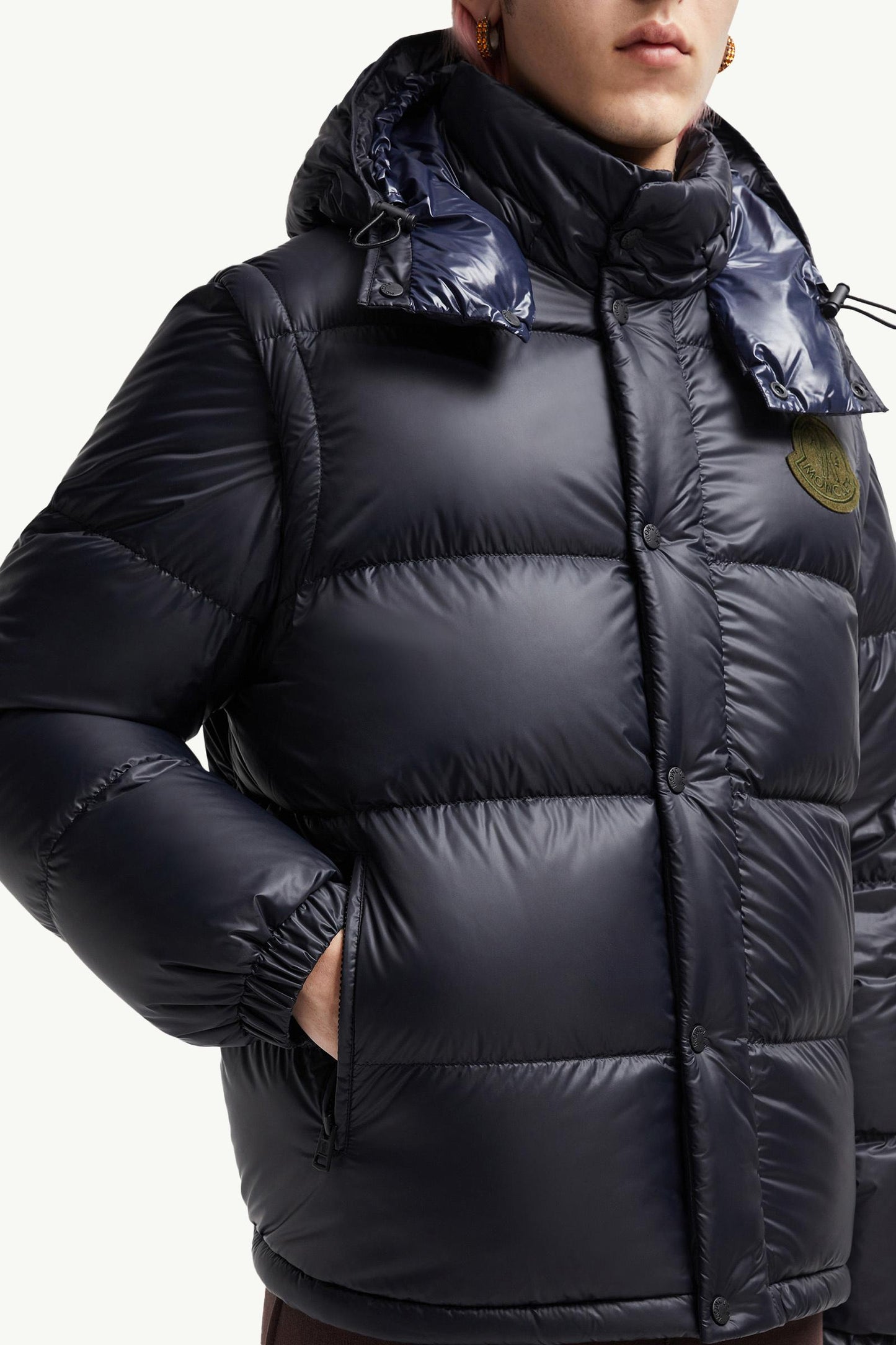 Cyclone 2-in-1 Hooded Short Down Jacket