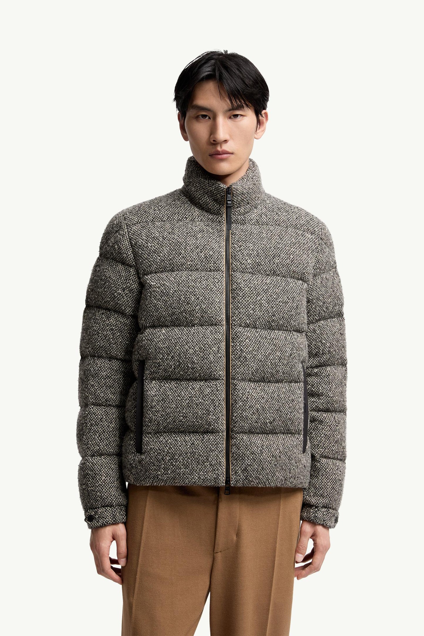 Agde Wool Blend Short Down Jacket