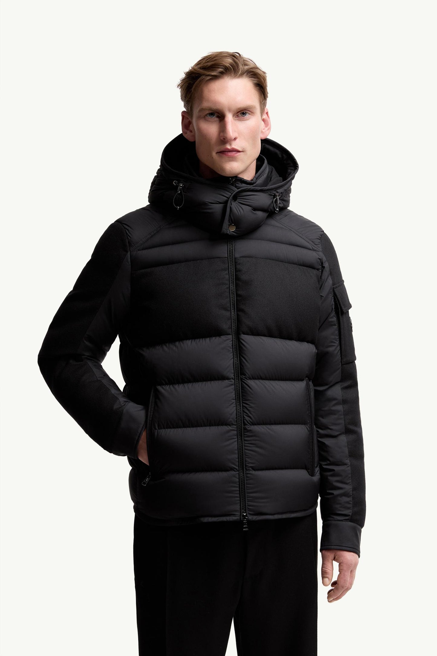 Barbustel Hooded Short Down Jacket