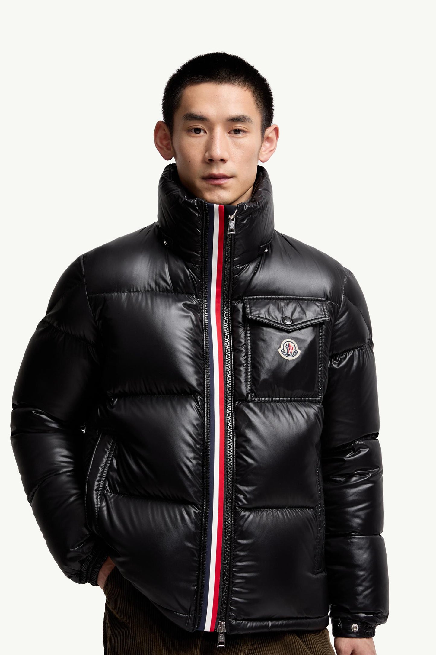 Montbeliard Hooded Short Down Jacket