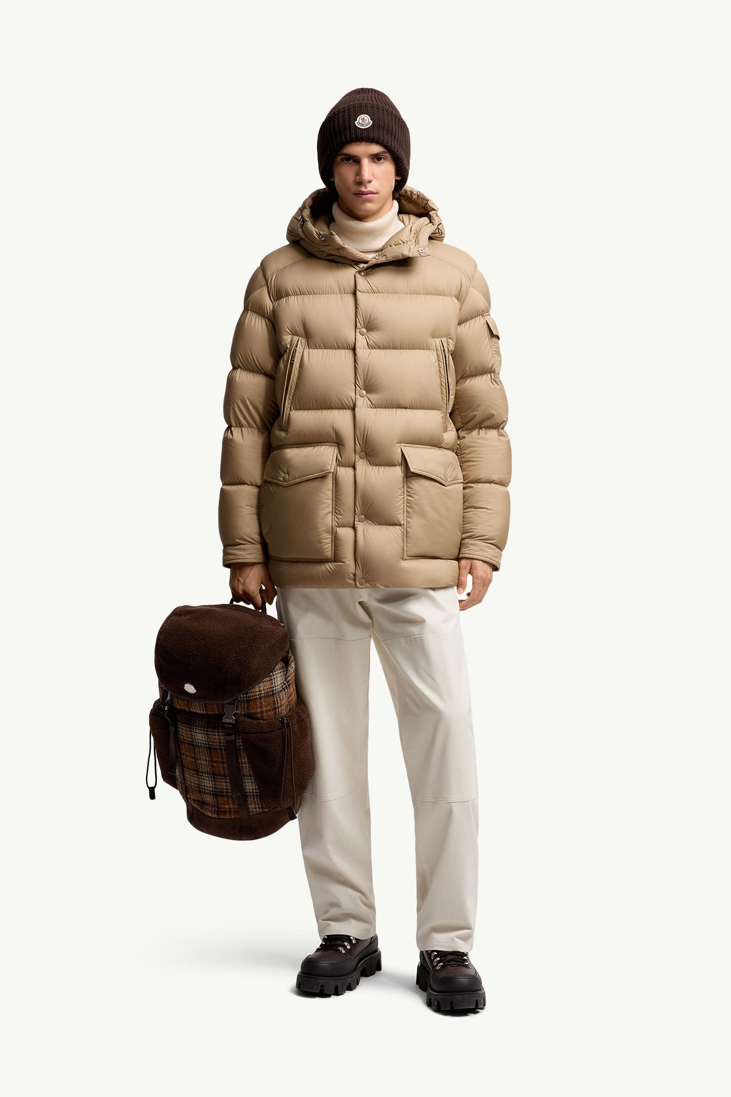 Bretagne Hooded Short Down Jacket