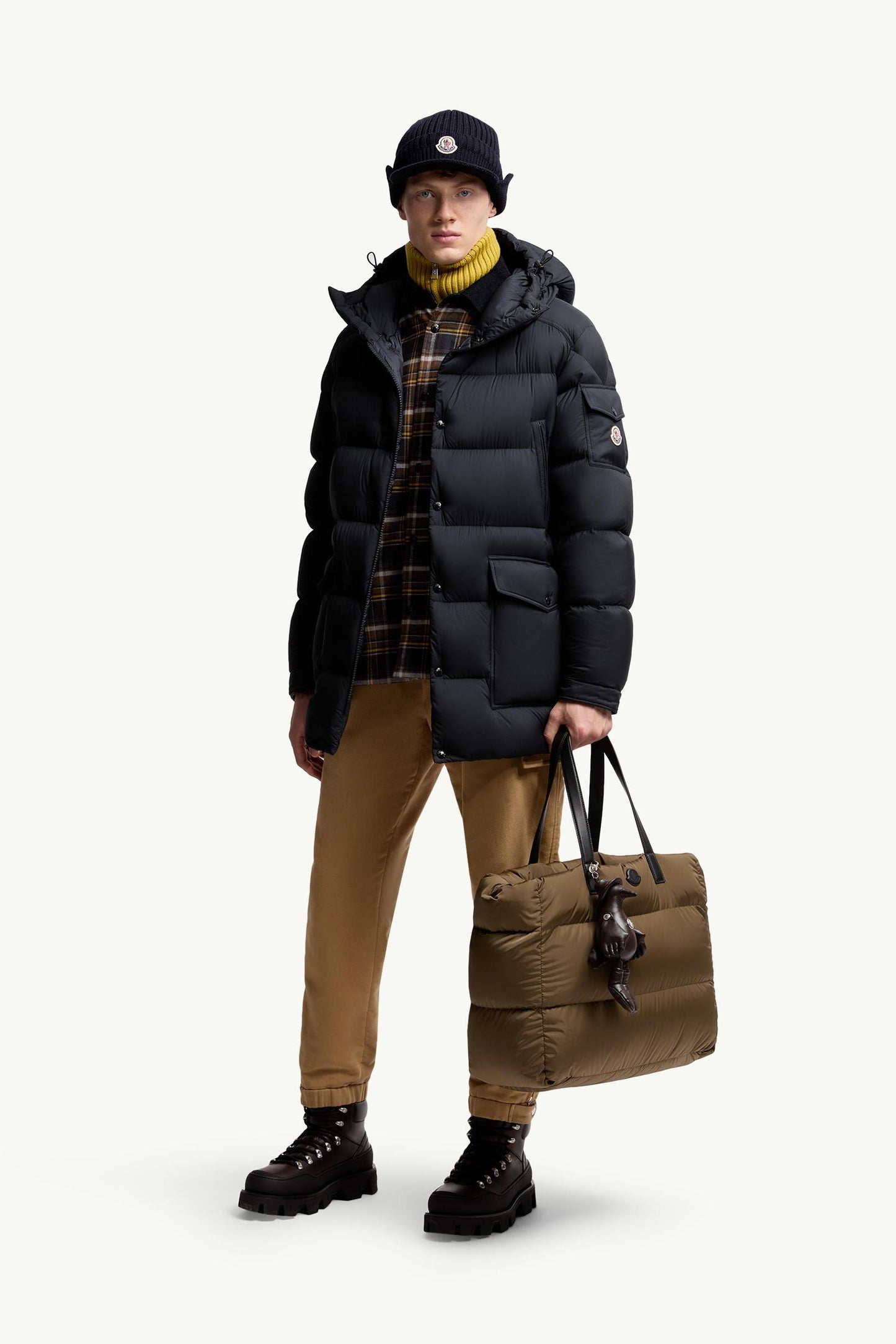 Bretagne Hooded Short Down Jacket