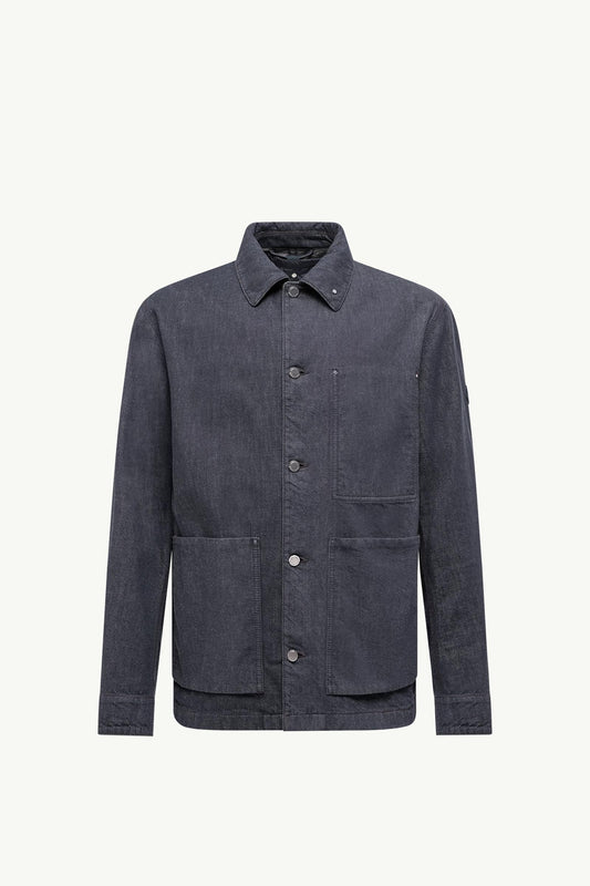 Forets 3-in-1 Denim Down Shirt Jacket