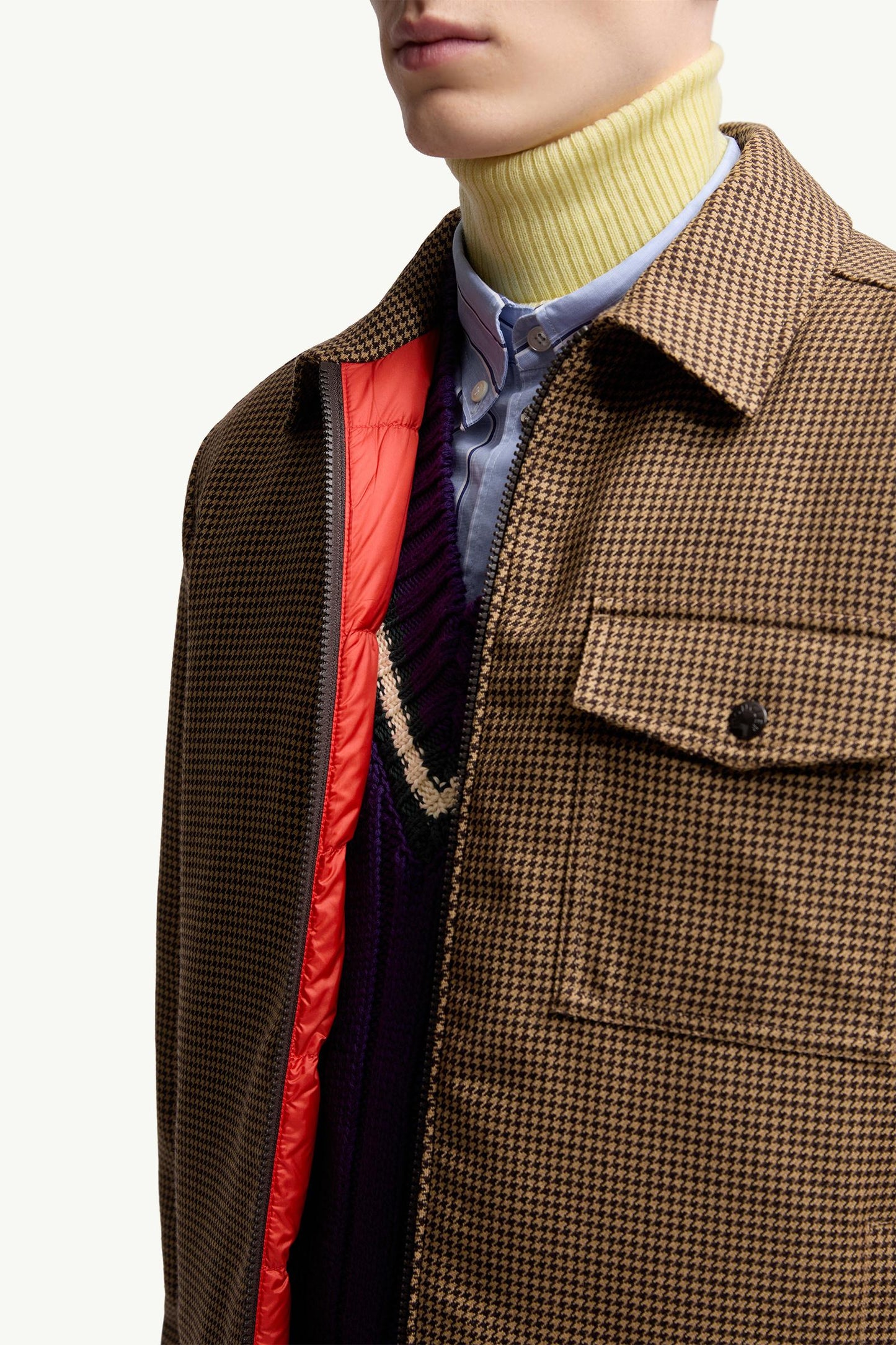 Escaut Wool Down Shirt Jacket