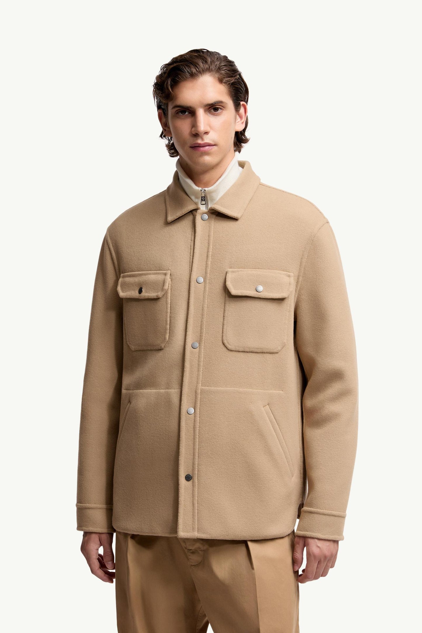 Tagnit Reversible Wool Shirt Jacket