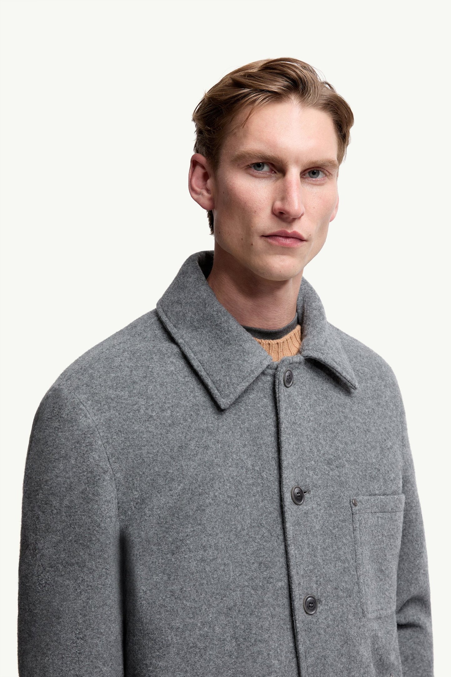 Germain Wool Down Shirt Jacket